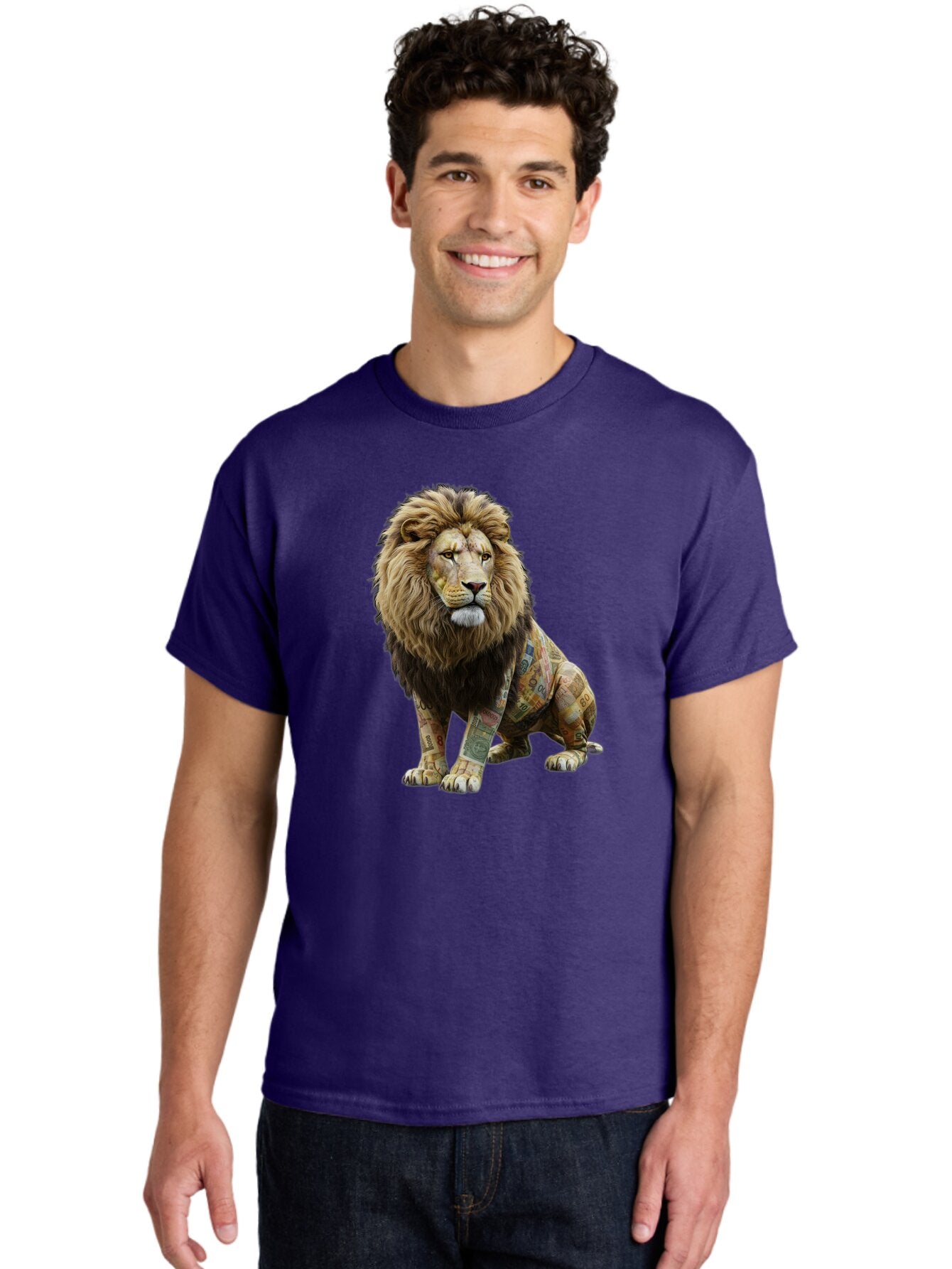 Lion-With-Dollar-Bills Men'S Graphic Tee, 100% Cotton, Comfortable Casual Summer Wear, Machine Washable, Vintage Camera, Old Camera, Antique Camera, Black Camera, Classic Photography, Photography Equipment, Nostalgic Device, Film Camera, Bar089 16