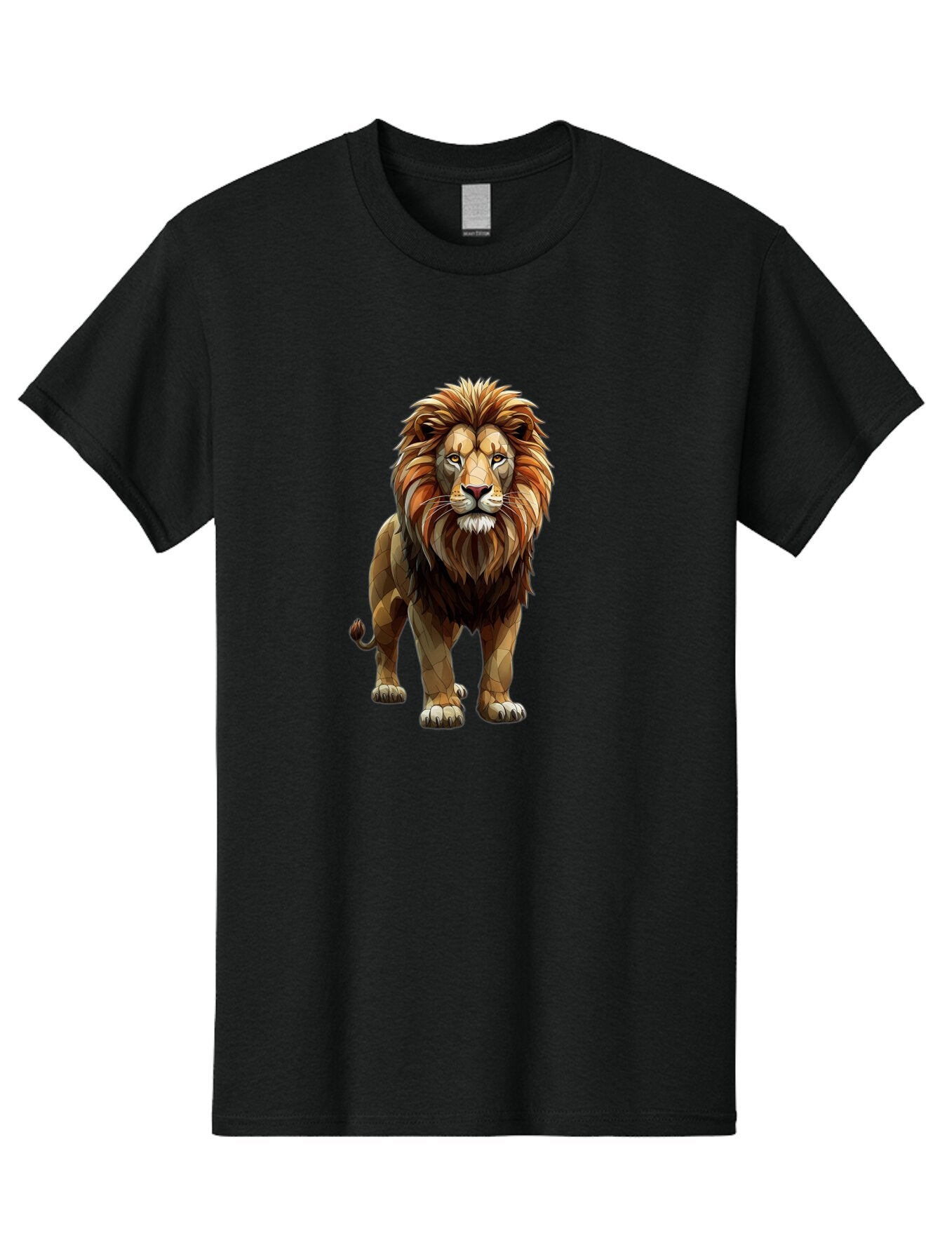 Lion Men'S Graphic Tee, 100% Cotton, Comfortable Casual Summer Wear, Machine Washable, Vintage Camera, Old Camera, Antique Camera, Black Camera, Classic Photography, Photography Equipment, Nostalgic Device, Film Camera, Camera Art Bar090 10