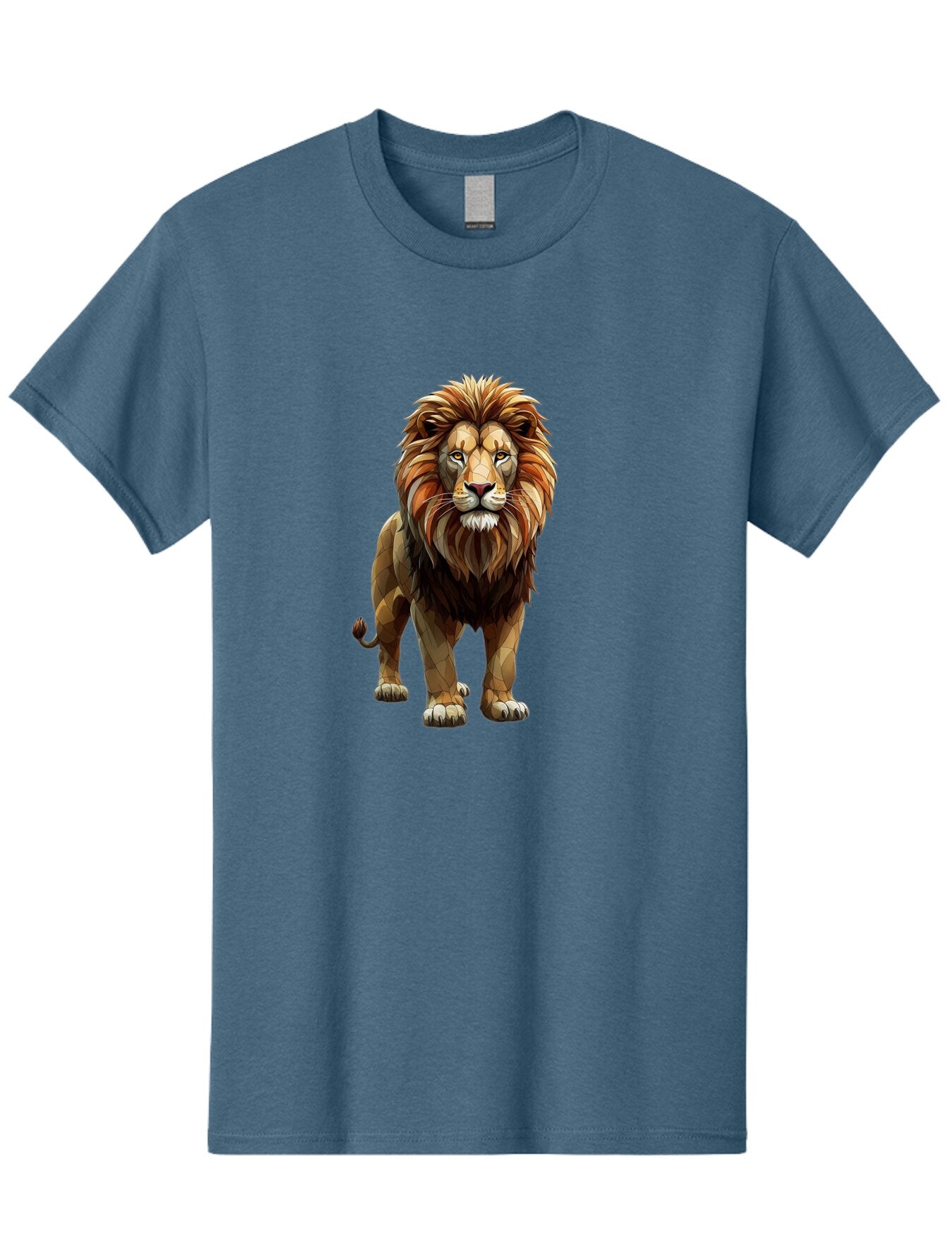 Lion Men'S Graphic Tee, 100% Cotton, Comfortable Casual Summer Wear, Machine Washable, Vintage Camera, Old Camera, Antique Camera, Black Camera, Classic Photography, Photography Equipment, Nostalgic Device, Film Camera, Camera Art Bar090 4