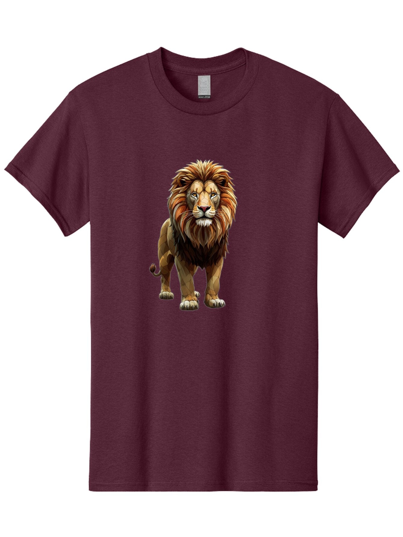 Lion Men'S Graphic Tee, 100% Cotton, Comfortable Casual Summer Wear, Machine Washable, Vintage Camera, Old Camera, Antique Camera, Black Camera, Classic Photography, Photography Equipment, Nostalgic Device, Film Camera, Camera Art Bar090 2