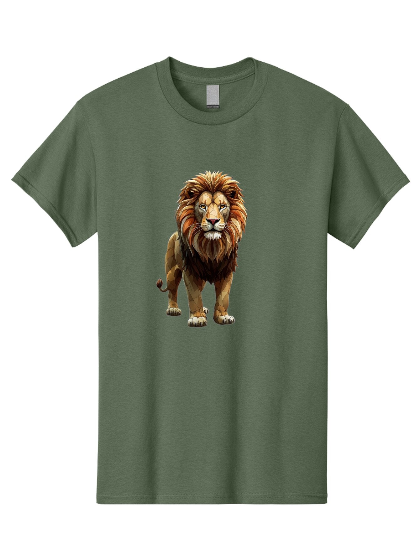 Lion Men'S Graphic Tee, 100% Cotton, Comfortable Casual Summer Wear, Machine Washable, Vintage Camera, Old Camera, Antique Camera, Black Camera, Classic Photography, Photography Equipment, Nostalgic Device, Film Camera, Camera Art Bar090 15