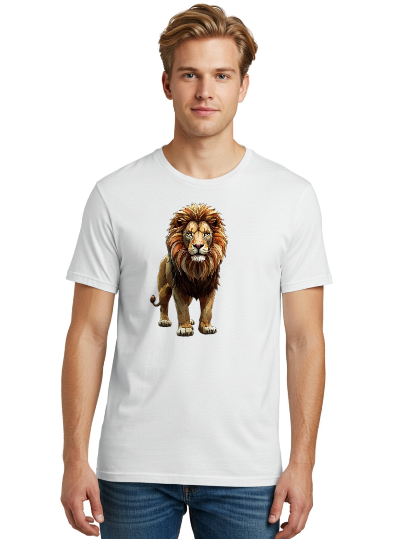 Lion Men'S Graphic Tee, 100% Cotton, Comfortable Casual Summer Wear, Machine Washable, Vintage Camera, Old Camera, Antique Camera, Black Camera, Classic Photography, Photography Equipment, Nostalgic Device, Film Camera, Camera Art Bar090 23