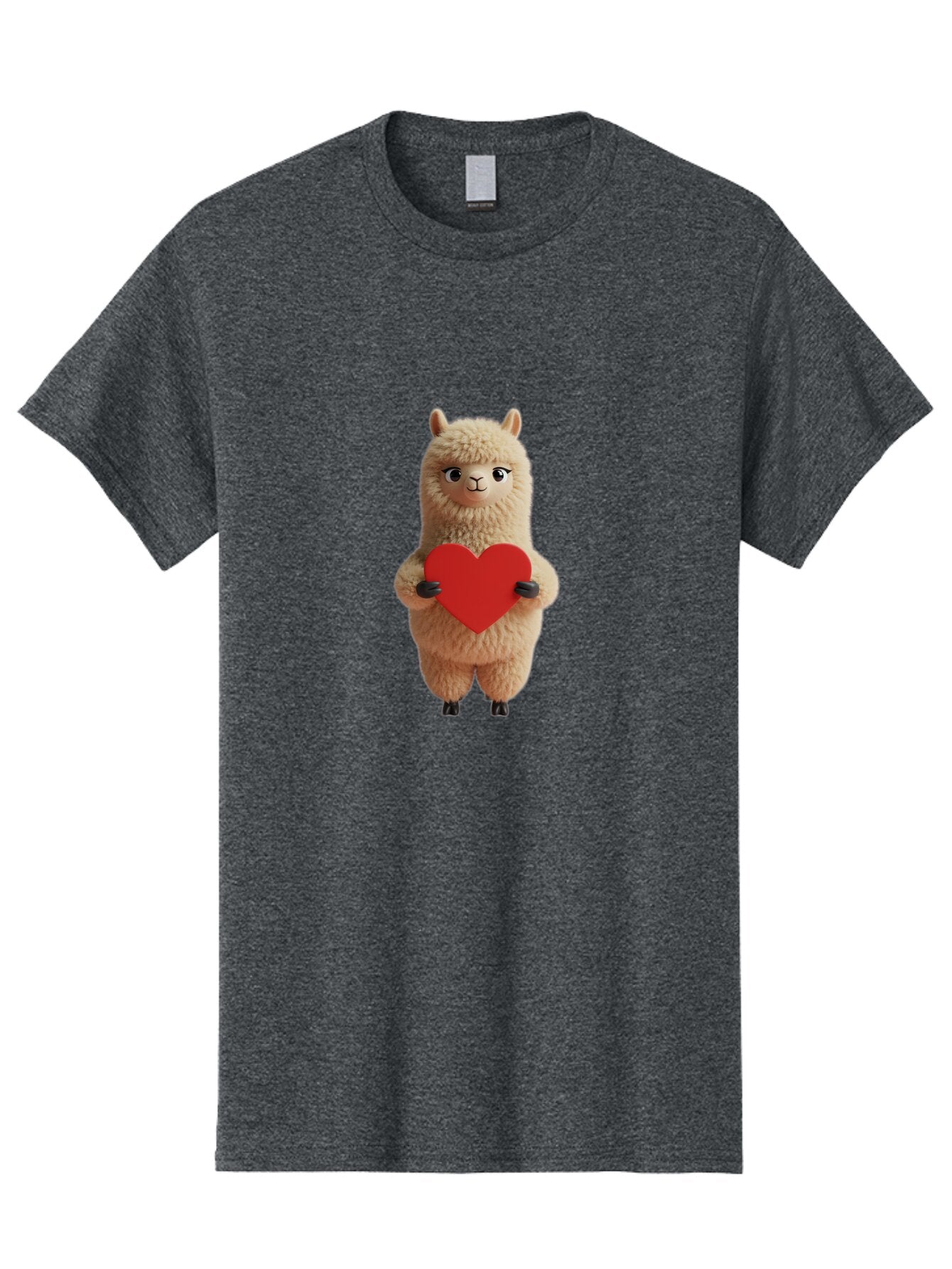 Llama-Holding-Heart Men'S Graphic Tee, 100% Cotton, Comfortable Casual Summer Wear, Machine Washable, Vintage Camera, Old Camera, Antique Camera, Black Camera, Classic Photography, Photography Equipment, Nostalgic Device, Film Camera, Bar092 10