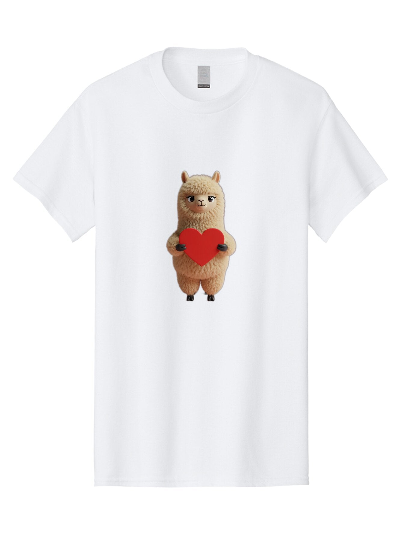 Llama-Holding-Heart Men'S Graphic Tee, 100% Cotton, Comfortable Casual Summer Wear, Machine Washable, Vintage Camera, Old Camera, Antique Camera, Black Camera, Classic Photography, Photography Equipment, Nostalgic Device, Film Camera, Bar092 14