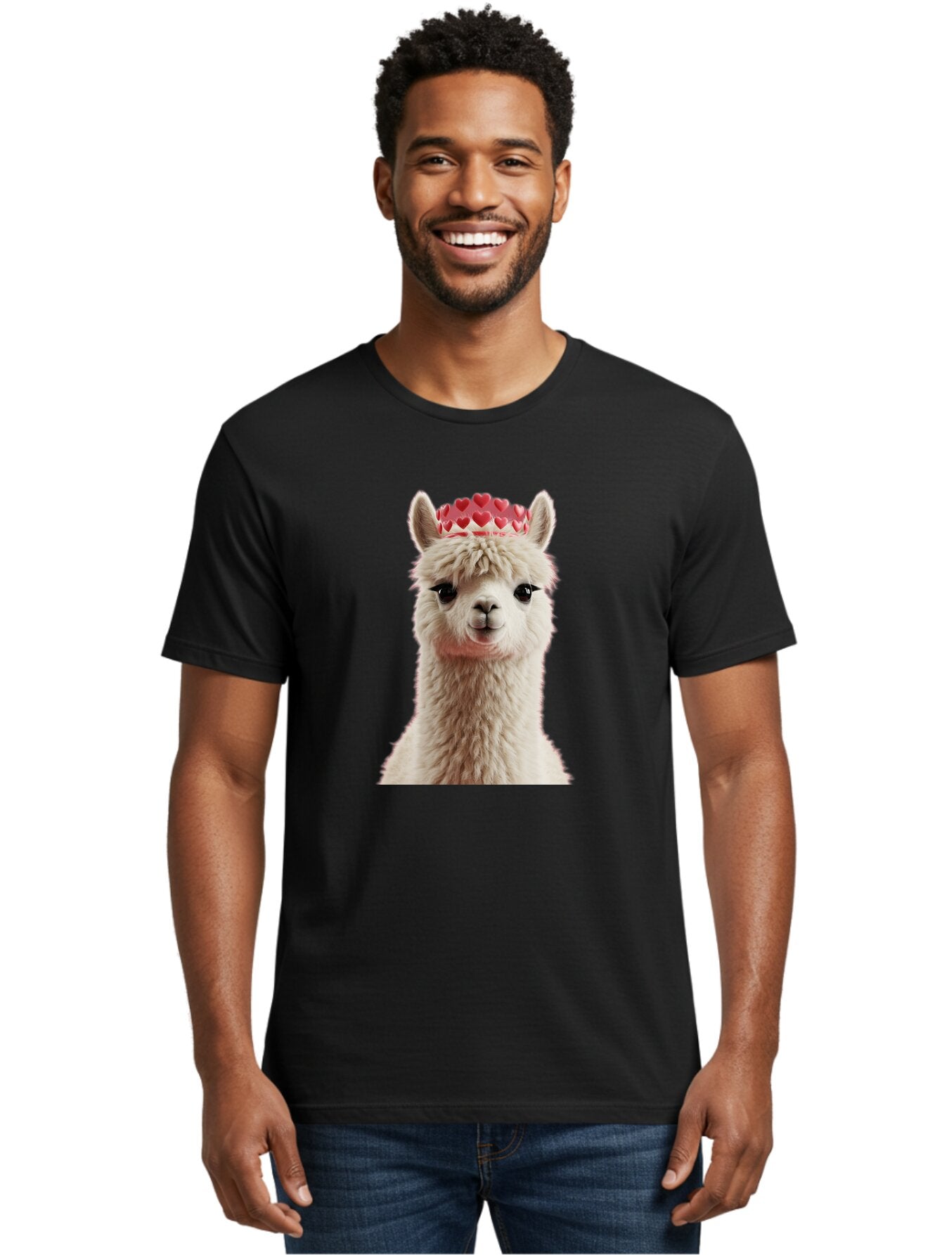 Llama-With-Heart-Tiara Men'S Graphic Tee, 100% Cotton, Comfortable Casual Summer Wear, Machine Washable, Vintage Camera, Old Camera, Antique Camera, Black Camera, Classic Photography, Photography Equipment, Nostalgic Device, Film Camera, Bar095 28