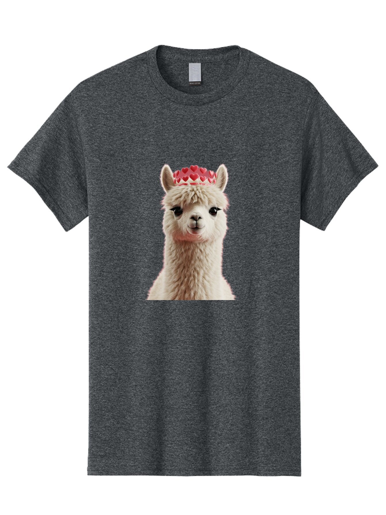 Llama-With-Heart-Tiara Men'S Graphic Tee, 100% Cotton, Comfortable Casual Summer Wear, Machine Washable, Vintage Camera, Old Camera, Antique Camera, Black Camera, Classic Photography, Photography Equipment, Nostalgic Device, Film Camera, Bar095 2