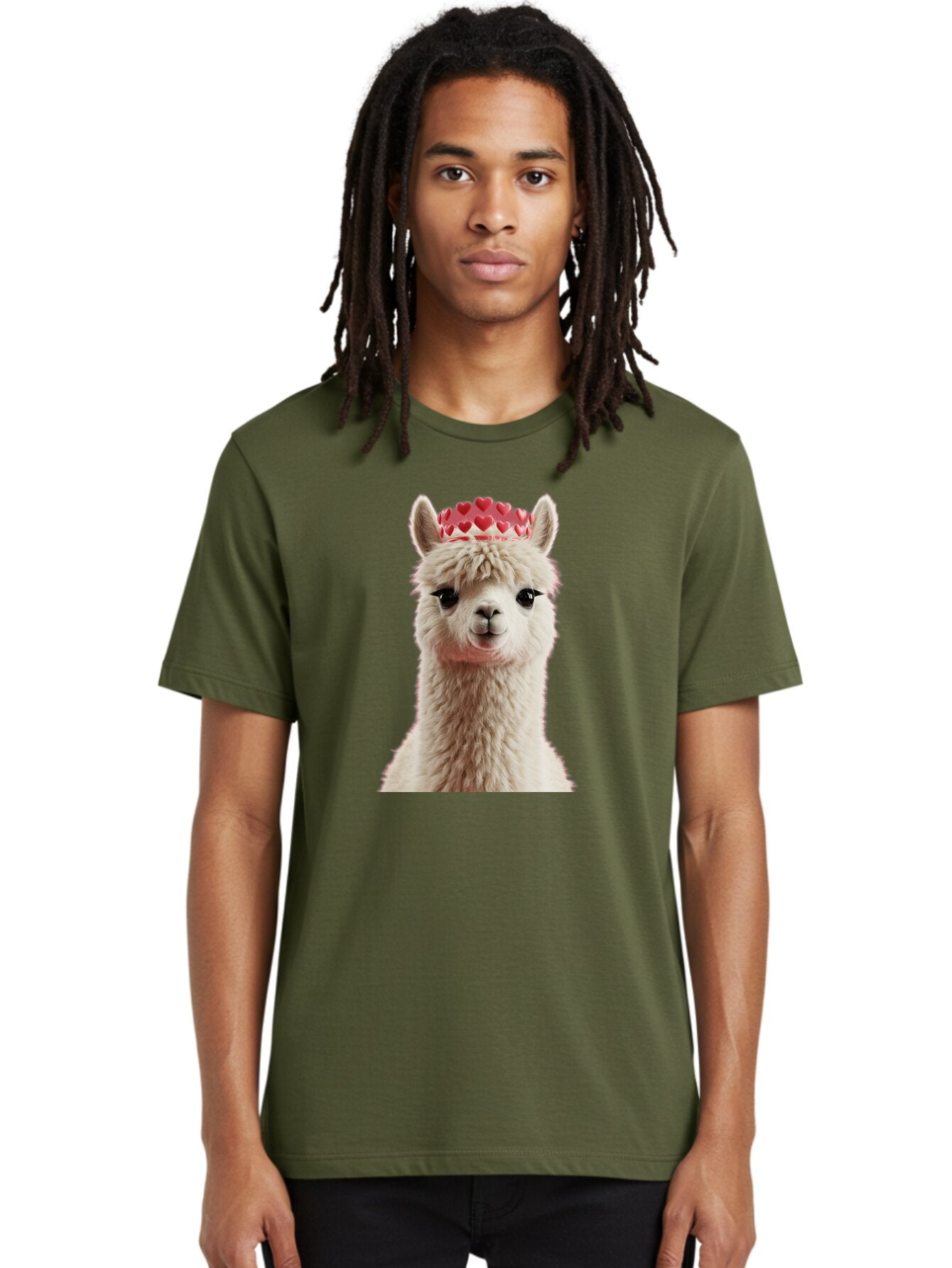 Llama-With-Heart-Tiara Men'S Graphic Tee, 100% Cotton, Comfortable Casual Summer Wear, Machine Washable, Vintage Camera, Old Camera, Antique Camera, Black Camera, Classic Photography, Photography Equipment, Nostalgic Device, Film Camera, Bar095 16