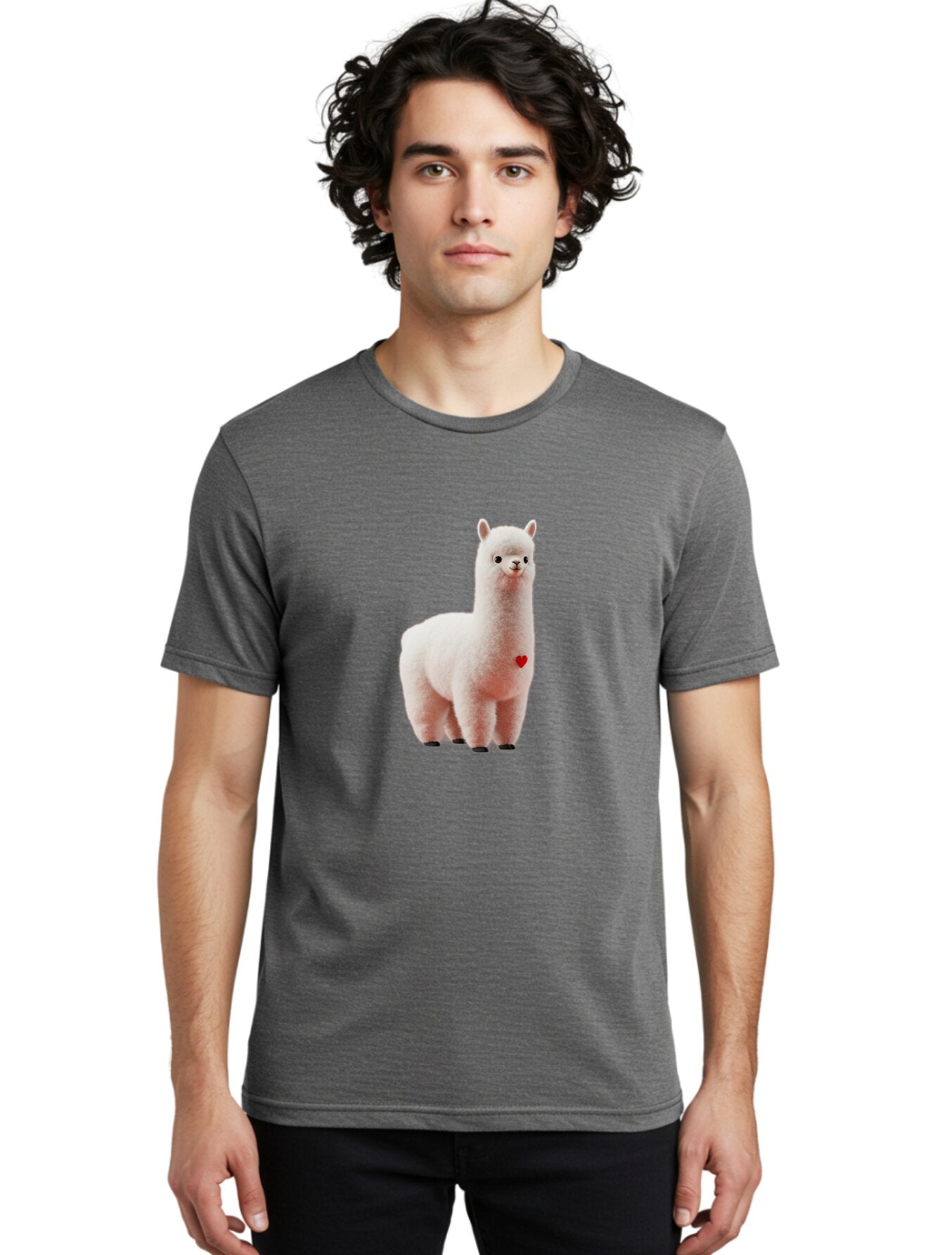 Llama-With-Heart Men'S Graphic Tee, 100% Cotton, Comfortable Casual Summer Wear, Machine Washable, Vintage Camera, Old Camera, Antique Camera, Black Camera, Classic Photography, Photography Equipment, Nostalgic Device, Film Camera, Camera Art Bar096 25
