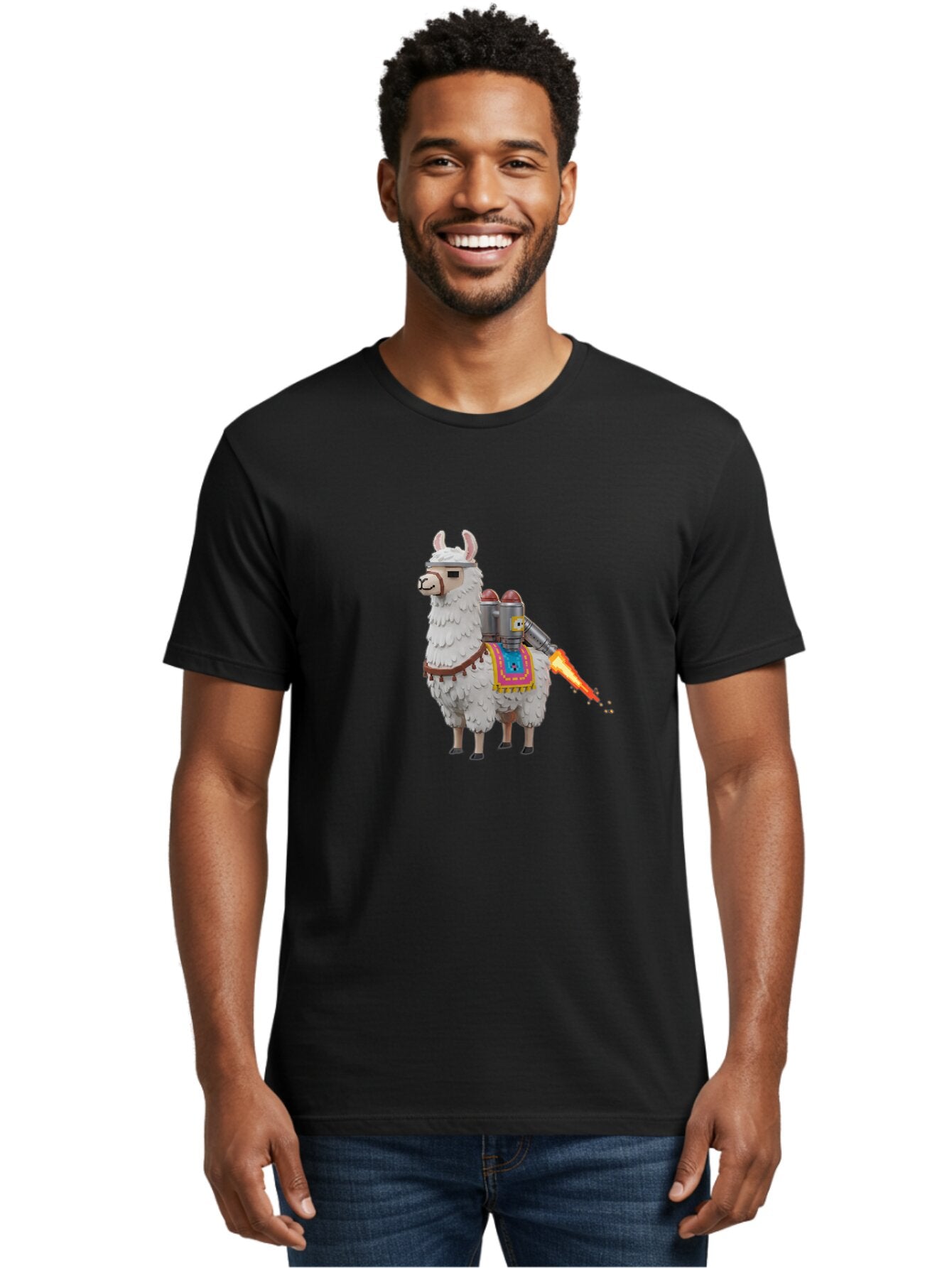 Llama-With-Jetpack Men'S Graphic Tee, 100% Cotton, Comfortable Casual Summer Wear, Machine Washable, Vintage Camera, Old Camera, Antique Camera, Black Camera, Classic Photography, Photography Equipment, Nostalgic Device, Film Camera, Bar097 28