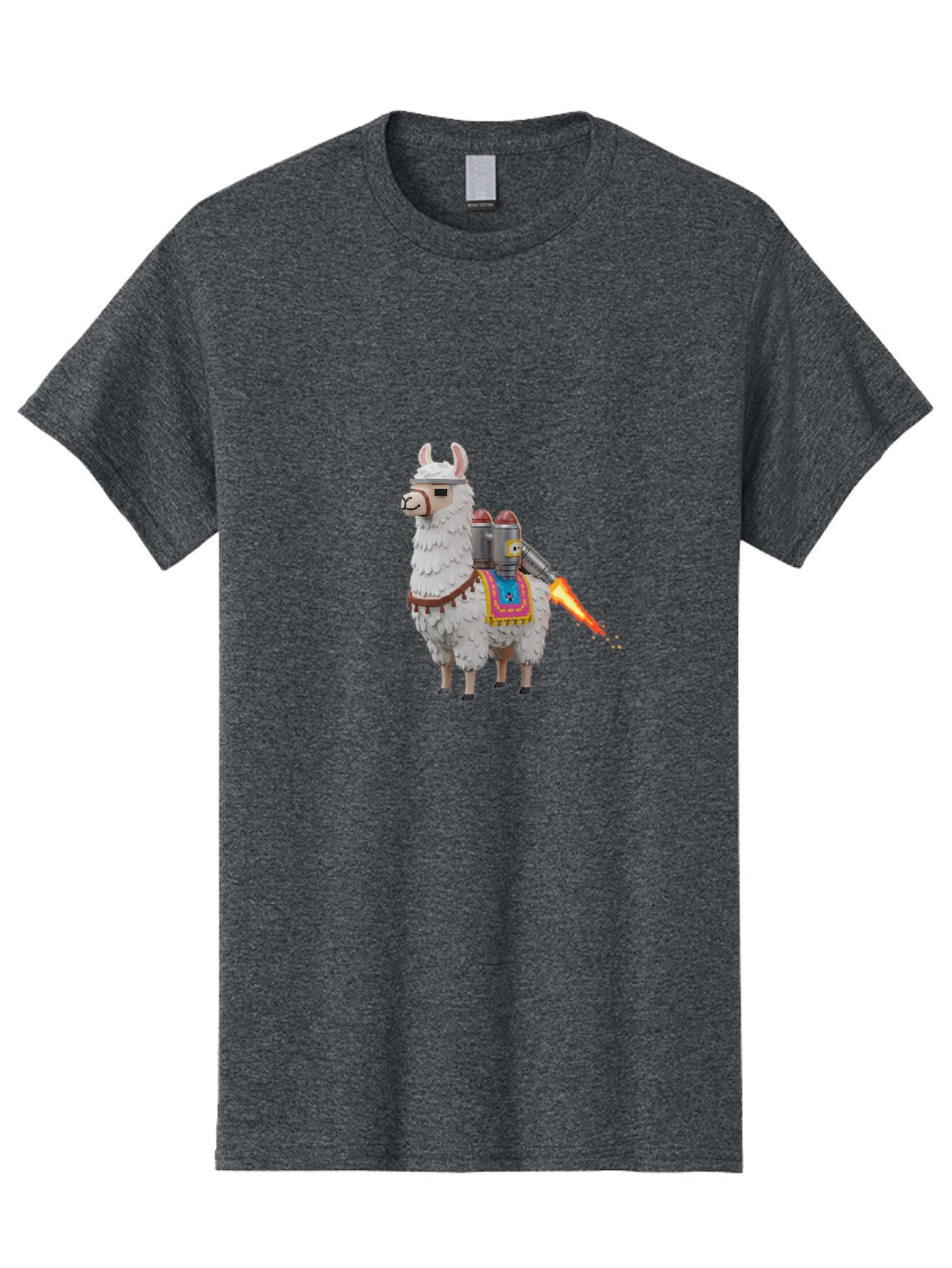 Llama-With-Jetpack Men'S Graphic Tee, 100% Cotton, Comfortable Casual Summer Wear, Machine Washable, Vintage Camera, Old Camera, Antique Camera, Black Camera, Classic Photography, Photography Equipment, Nostalgic Device, Film Camera, Bar097 1