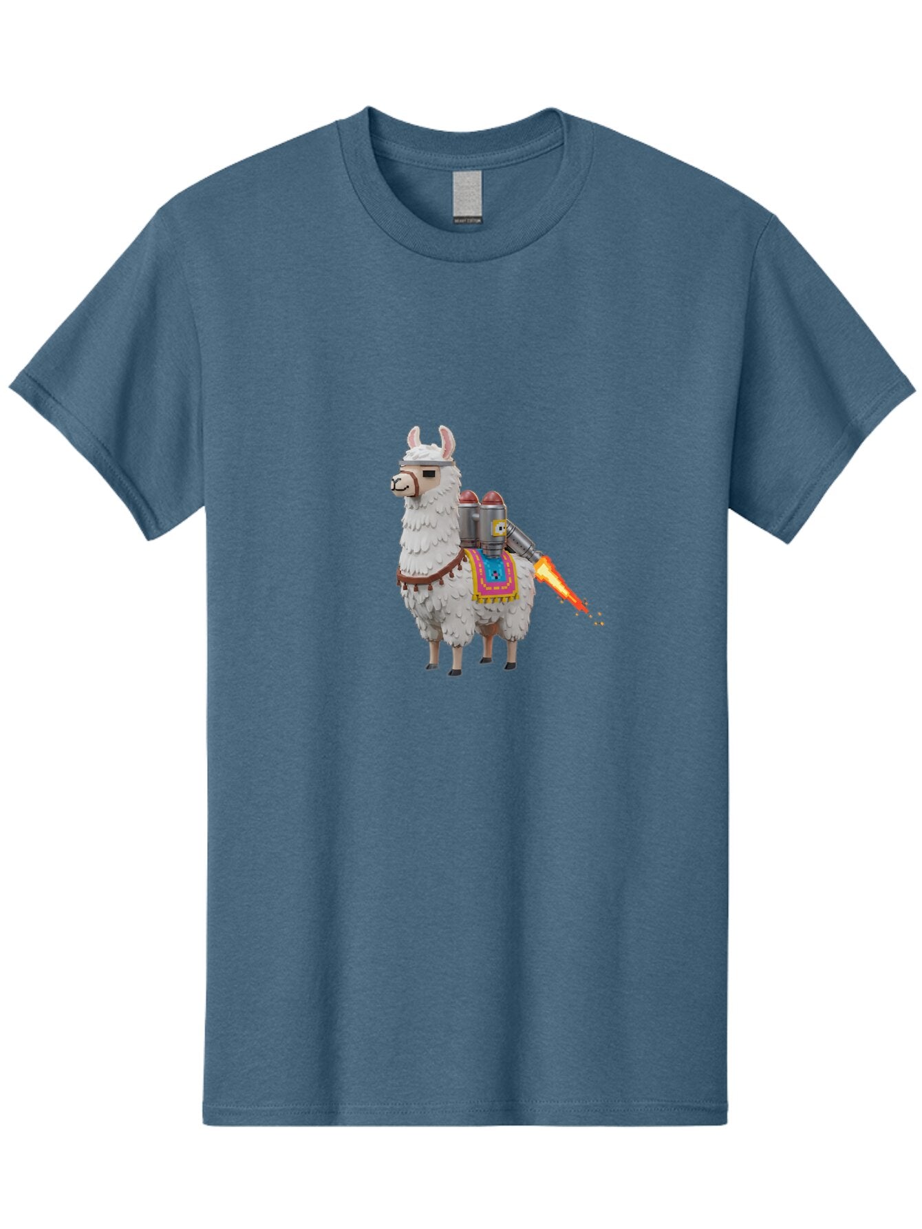 Llama-With-Jetpack Men'S Graphic Tee, 100% Cotton, Comfortable Casual Summer Wear, Machine Washable, Vintage Camera, Old Camera, Antique Camera, Black Camera, Classic Photography, Photography Equipment, Nostalgic Device, Film Camera, Bar097 2