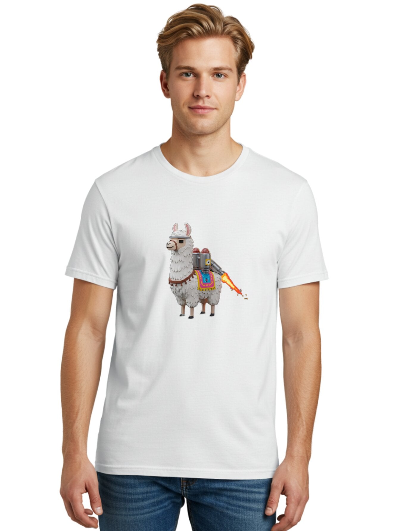 Llama-With-Jetpack Men'S Graphic Tee, 100% Cotton, Comfortable Casual Summer Wear, Machine Washable, Vintage Camera, Old Camera, Antique Camera, Black Camera, Classic Photography, Photography Equipment, Nostalgic Device, Film Camera, Bar097 27