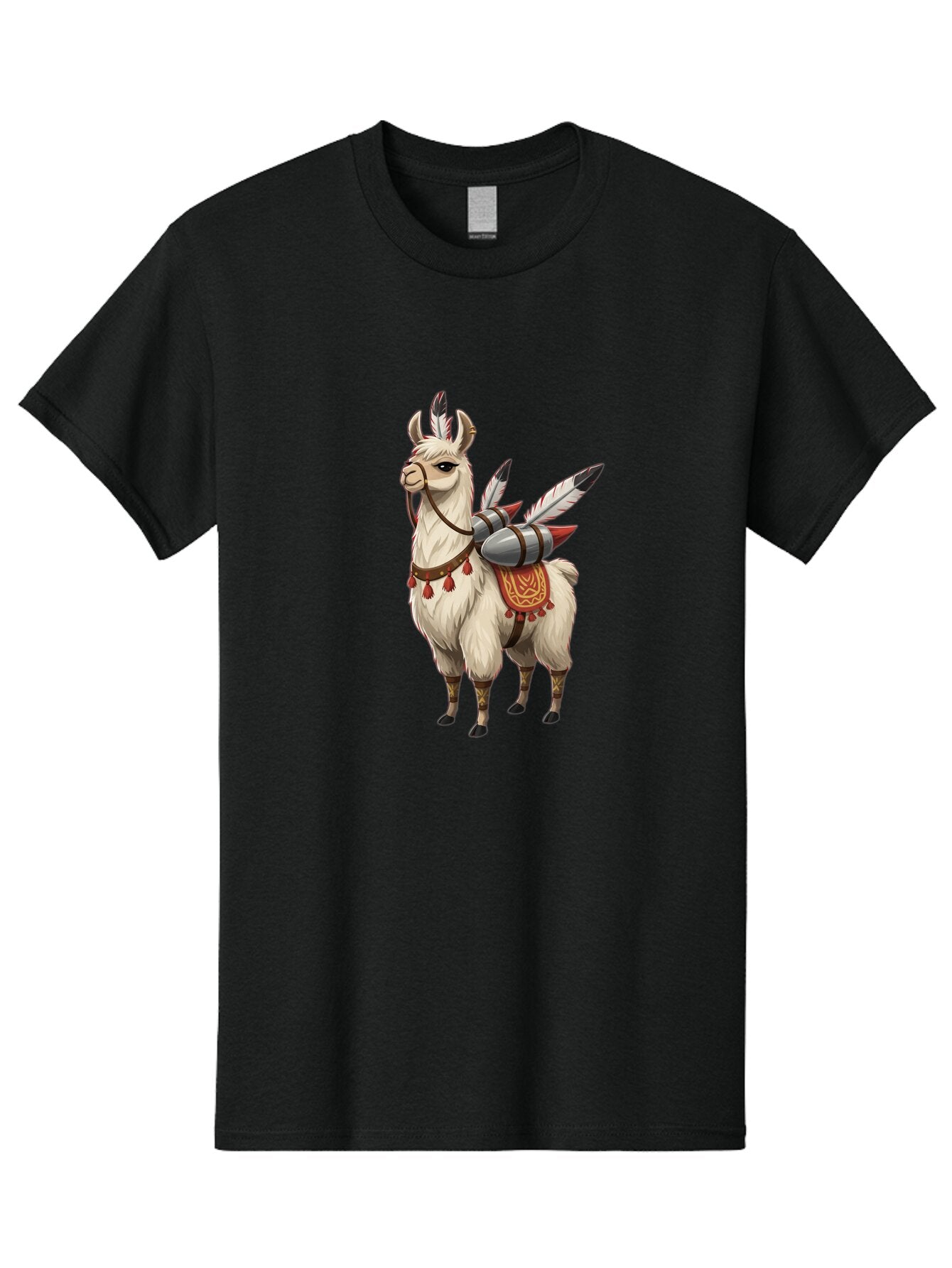 Llama-With-Quiver Men'S Graphic Tee, 100% Cotton, Comfortable Casual Summer Wear, Machine Washable, Vintage Camera, Old Camera, Antique Camera, Black Camera, Classic Photography, Photography Equipment, Nostalgic Device, Film Camera, Camera Art Bar098 6