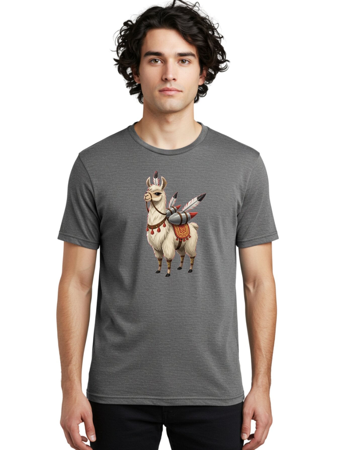 Llama-With-Quiver Men'S Graphic Tee, 100% Cotton, Comfortable Casual Summer Wear, Machine Washable, Vintage Camera, Old Camera, Antique Camera, Black Camera, Classic Photography, Photography Equipment, Nostalgic Device, Film Camera, Camera Art Bar098 18
