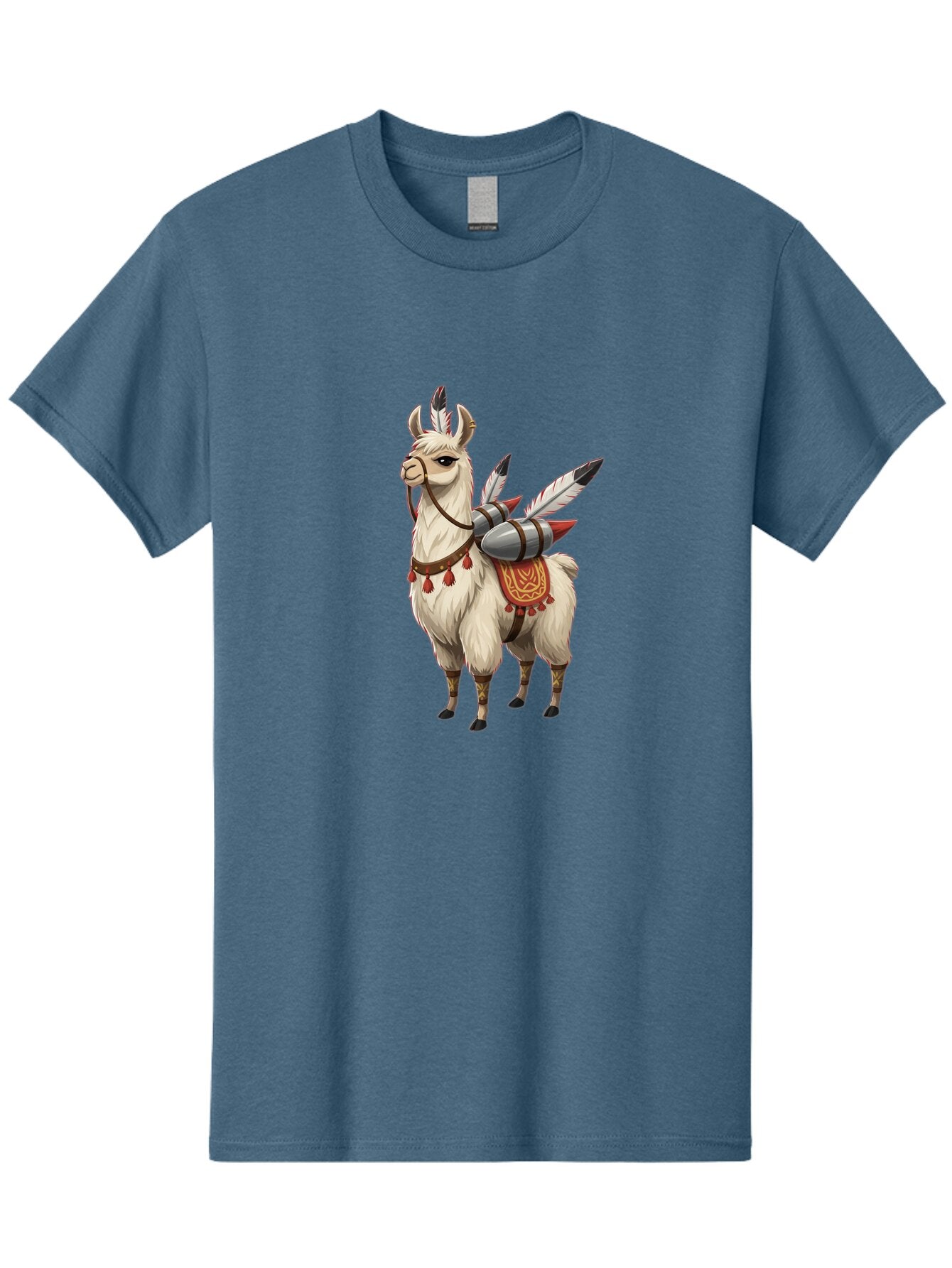Llama-With-Quiver Men'S Graphic Tee, 100% Cotton, Comfortable Casual Summer Wear, Machine Washable, Vintage Camera, Old Camera, Antique Camera, Black Camera, Classic Photography, Photography Equipment, Nostalgic Device, Film Camera, Camera Art Bar098 1