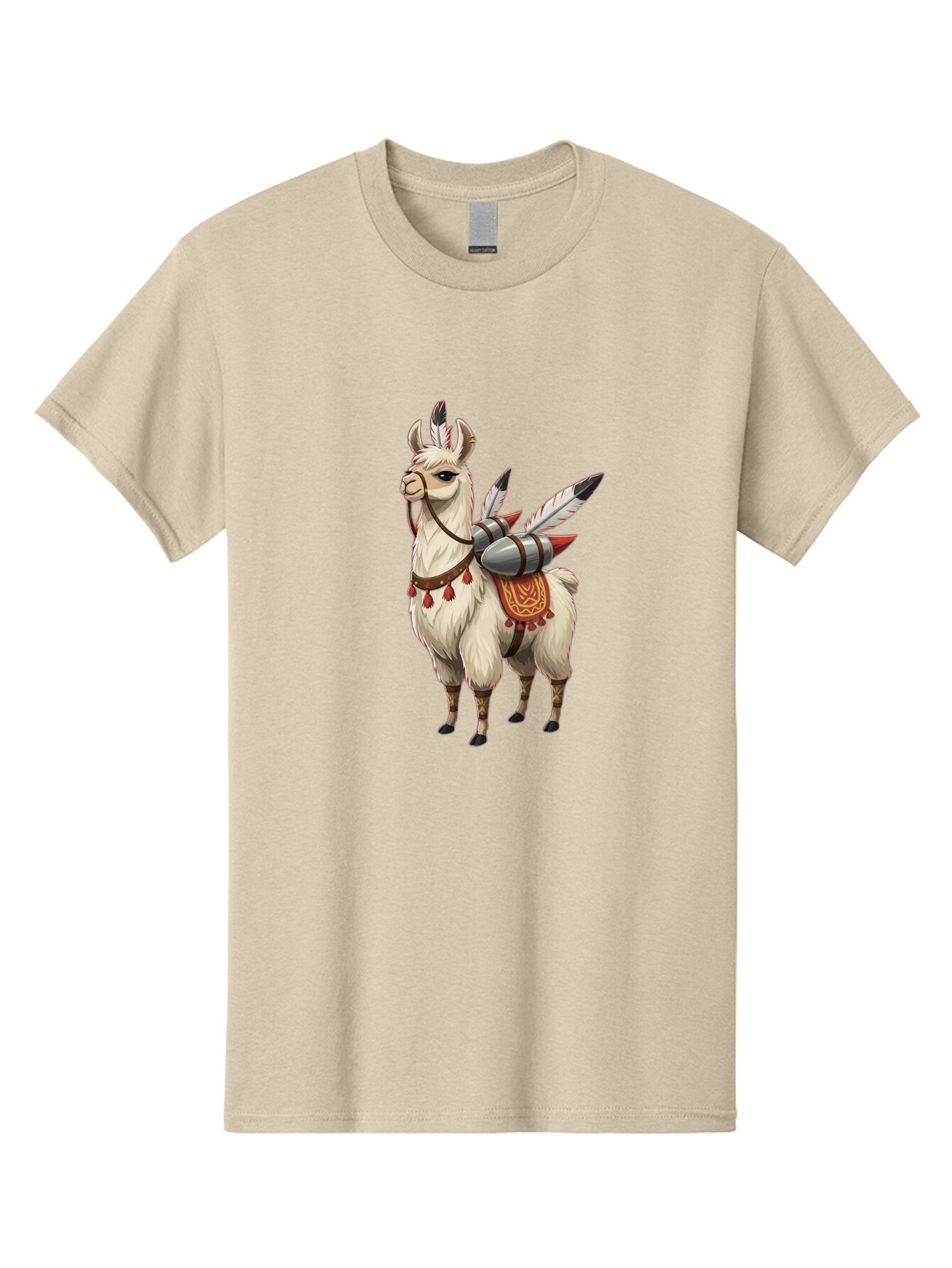 Llama-With-Quiver Men'S Graphic Tee, 100% Cotton, Comfortable Casual Summer Wear, Machine Washable, Vintage Camera, Old Camera, Antique Camera, Black Camera, Classic Photography, Photography Equipment, Nostalgic Device, Film Camera, Camera Art Bar098 3
