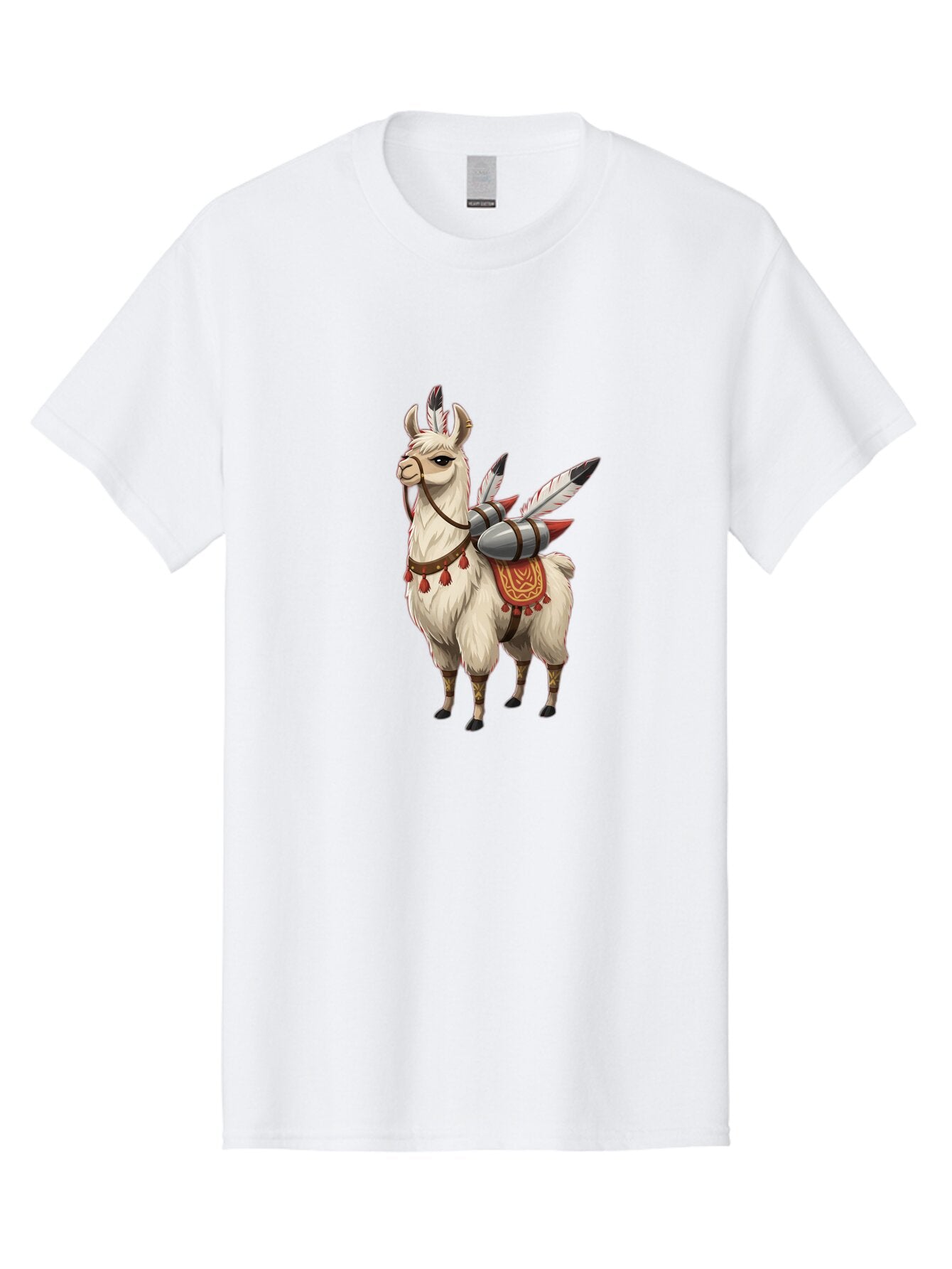 Llama-With-Quiver Men'S Graphic Tee, 100% Cotton, Comfortable Casual Summer Wear, Machine Washable, Vintage Camera, Old Camera, Antique Camera, Black Camera, Classic Photography, Photography Equipment, Nostalgic Device, Film Camera, Camera Art Bar098 8
