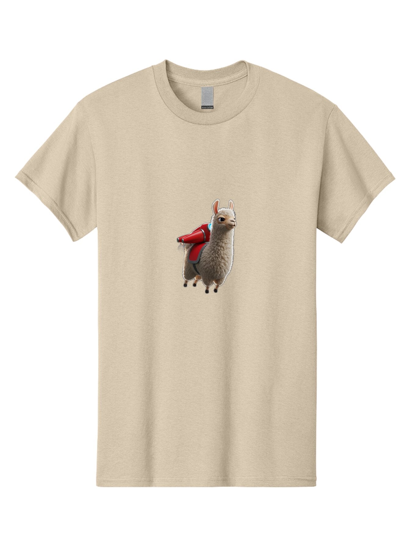 Llama-With-Rocket-Pack Men'S Graphic Tee, 100% Cotton, Comfortable Casual Summer Wear, Machine Washable, Vintage Camera, Old Camera, Antique Camera, Black Camera, Classic Photography, Photography Equipment, Nostalgic Device, Film Camera, Bar103 2