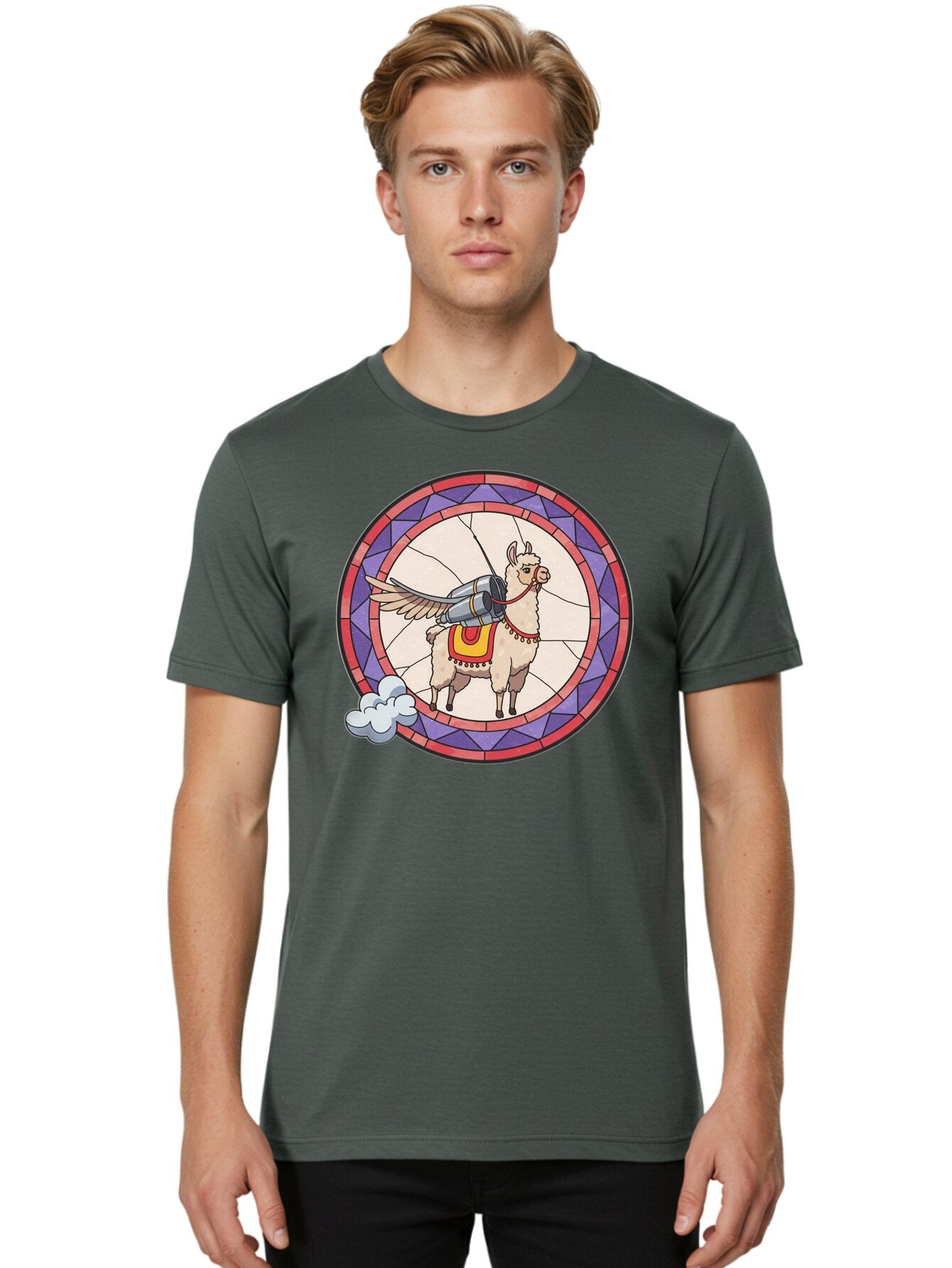 Llama-With-Wings Men'S Graphic Tee, 100% Cotton, Comfortable Casual Summer Wear, Machine Washable, Vintage Camera, Old Camera, Antique Camera, Black Camera, Classic Photography, Photography Equipment, Nostalgic Device, Film Camera, Camera Art Bar106 27