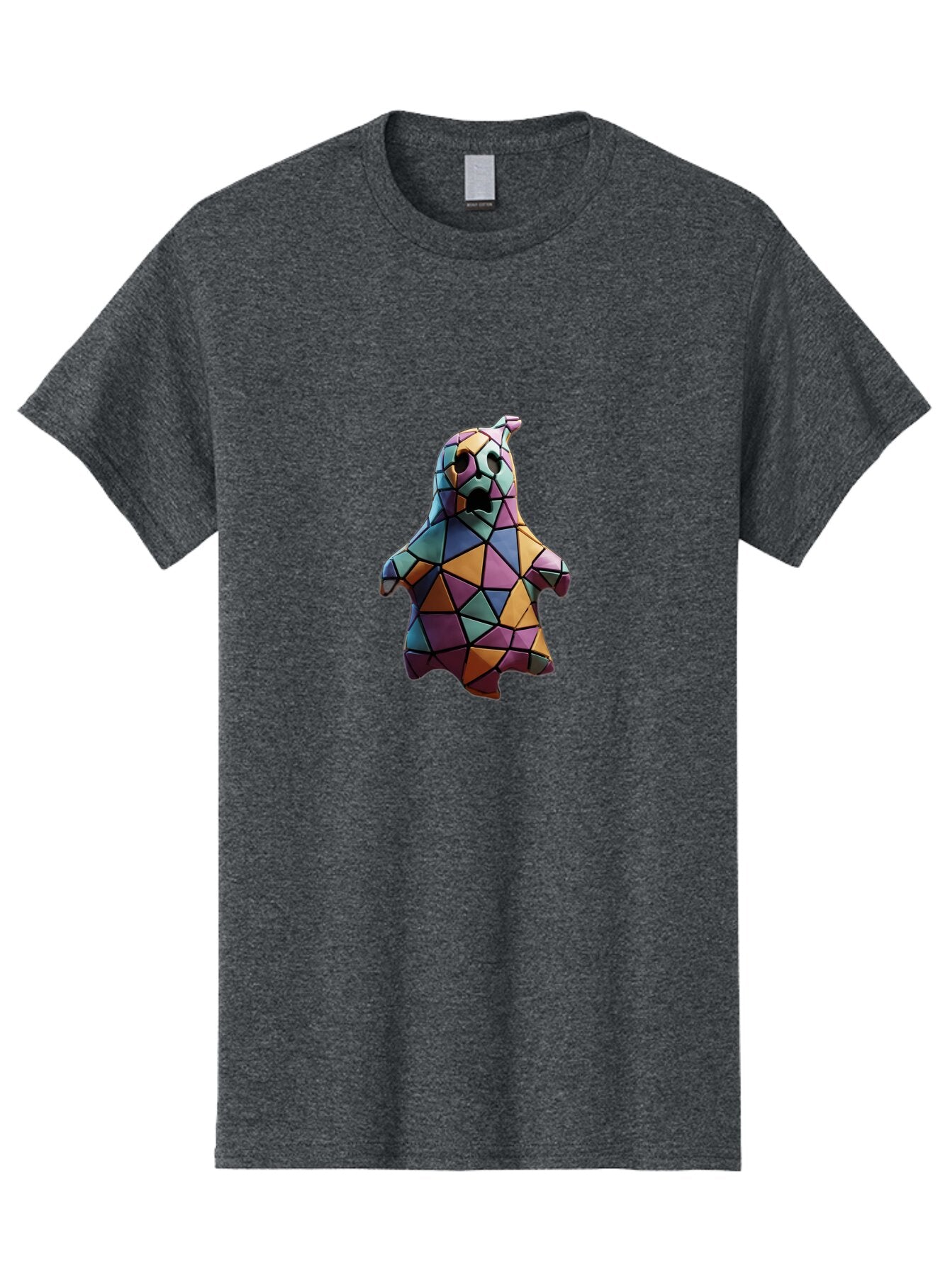 Low-Poly-Ghost Men'S Graphic Tee, 100% Cotton, Comfortable Casual Summer Wear, Machine Washable, Vintage Camera, Old Camera, Antique Camera, Black Camera, Classic Photography, Photography Equipment, Nostalgic Device, Film Camera, Camera Art Bar113 14