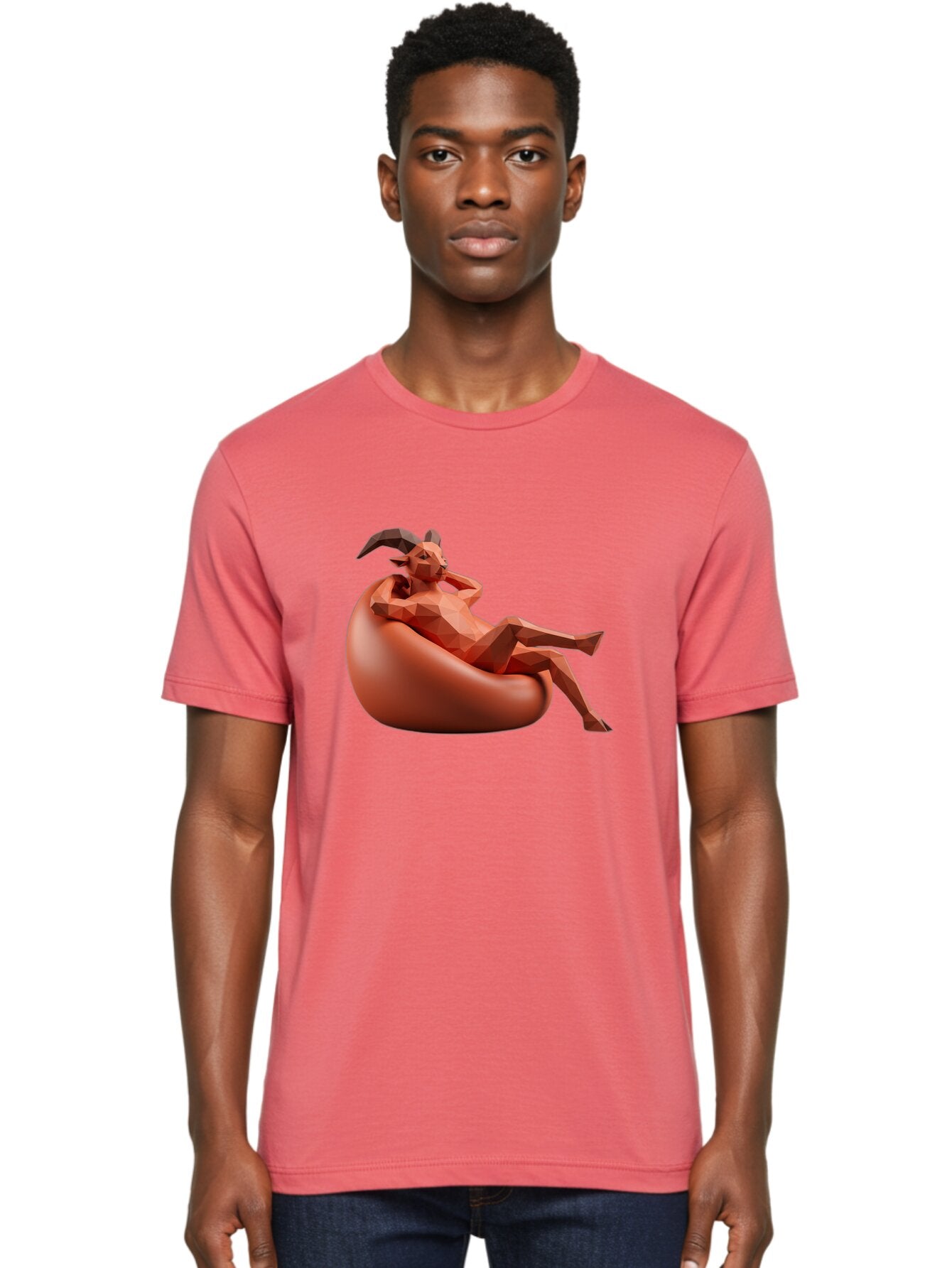 Low-Poly-Goat Men'S Graphic Tee, 100% Cotton, Comfortable Casual Summer Wear, Machine Washable, Vintage Camera, Old Camera, Antique Camera, Black Camera, Classic Photography, Photography Equipment, Nostalgic Device, Film Camera, Camera Art Bar114 18