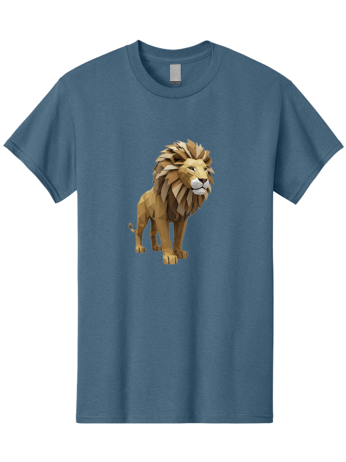 Low-Poly-Lion Men'S Graphic Tee, 100% Cotton, Comfortable Casual Summer Wear, Machine Washable, Vintage Camera, Old Camera, Antique Camera, Black Camera, Classic Photography, Photography Equipment, Nostalgic Device, Film Camera, Camera Art Bar115 4