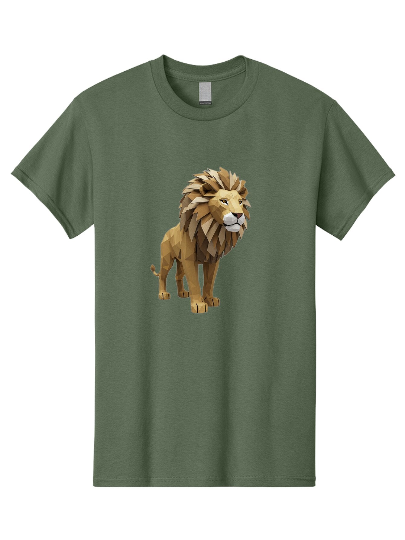 Low-Poly-Lion Men'S Graphic Tee, 100% Cotton, Comfortable Casual Summer Wear, Machine Washable, Vintage Camera, Old Camera, Antique Camera, Black Camera, Classic Photography, Photography Equipment, Nostalgic Device, Film Camera, Camera Art Bar115 8