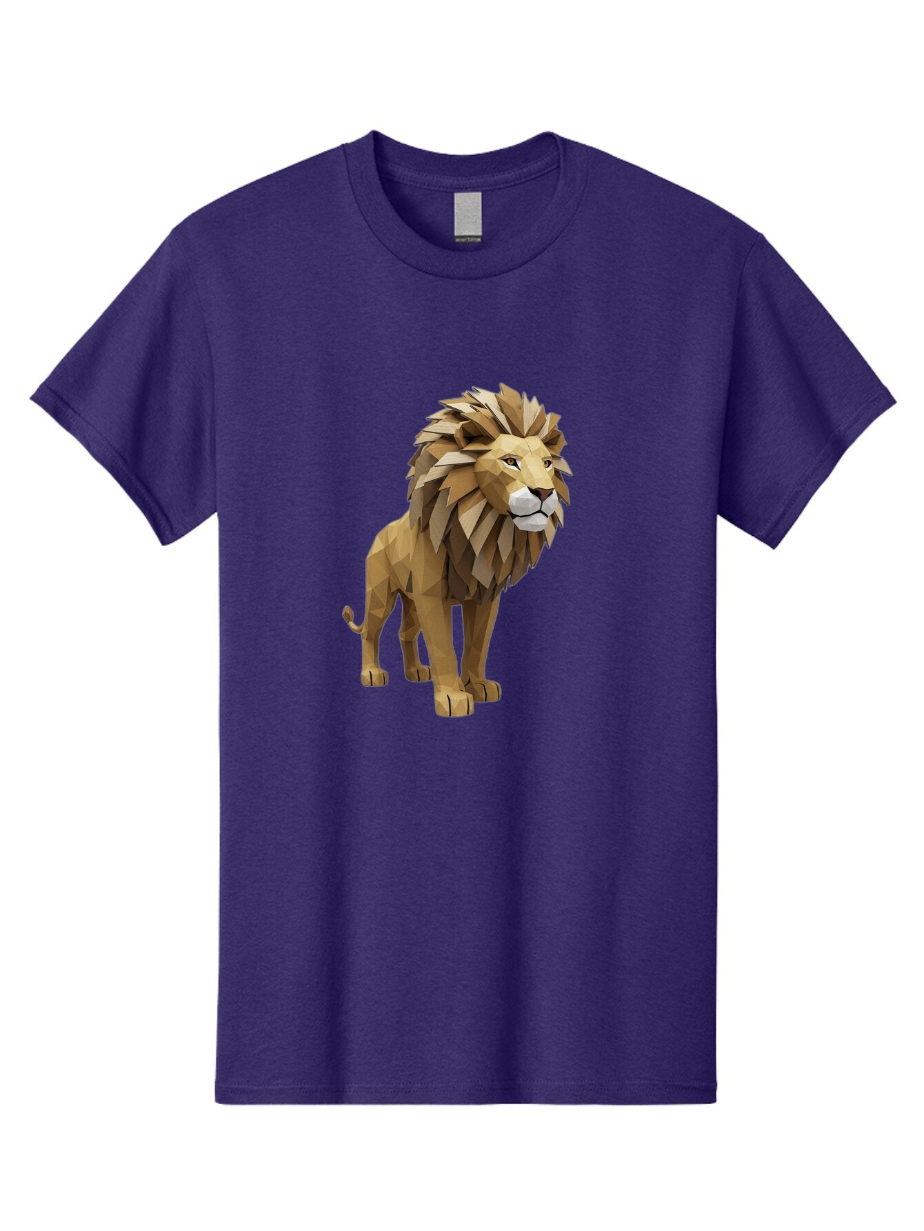 Low-Poly-Lion Men'S Graphic Tee, 100% Cotton, Comfortable Casual Summer Wear, Machine Washable, Vintage Camera, Old Camera, Antique Camera, Black Camera, Classic Photography, Photography Equipment, Nostalgic Device, Film Camera, Camera Art Bar115 13