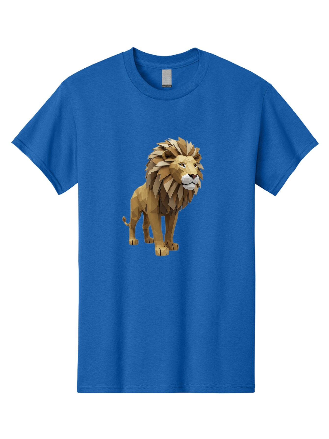 Low-Poly-Lion Men'S Graphic Tee, 100% Cotton, Comfortable Casual Summer Wear, Machine Washable, Vintage Camera, Old Camera, Antique Camera, Black Camera, Classic Photography, Photography Equipment, Nostalgic Device, Film Camera, Camera Art Bar115 3
