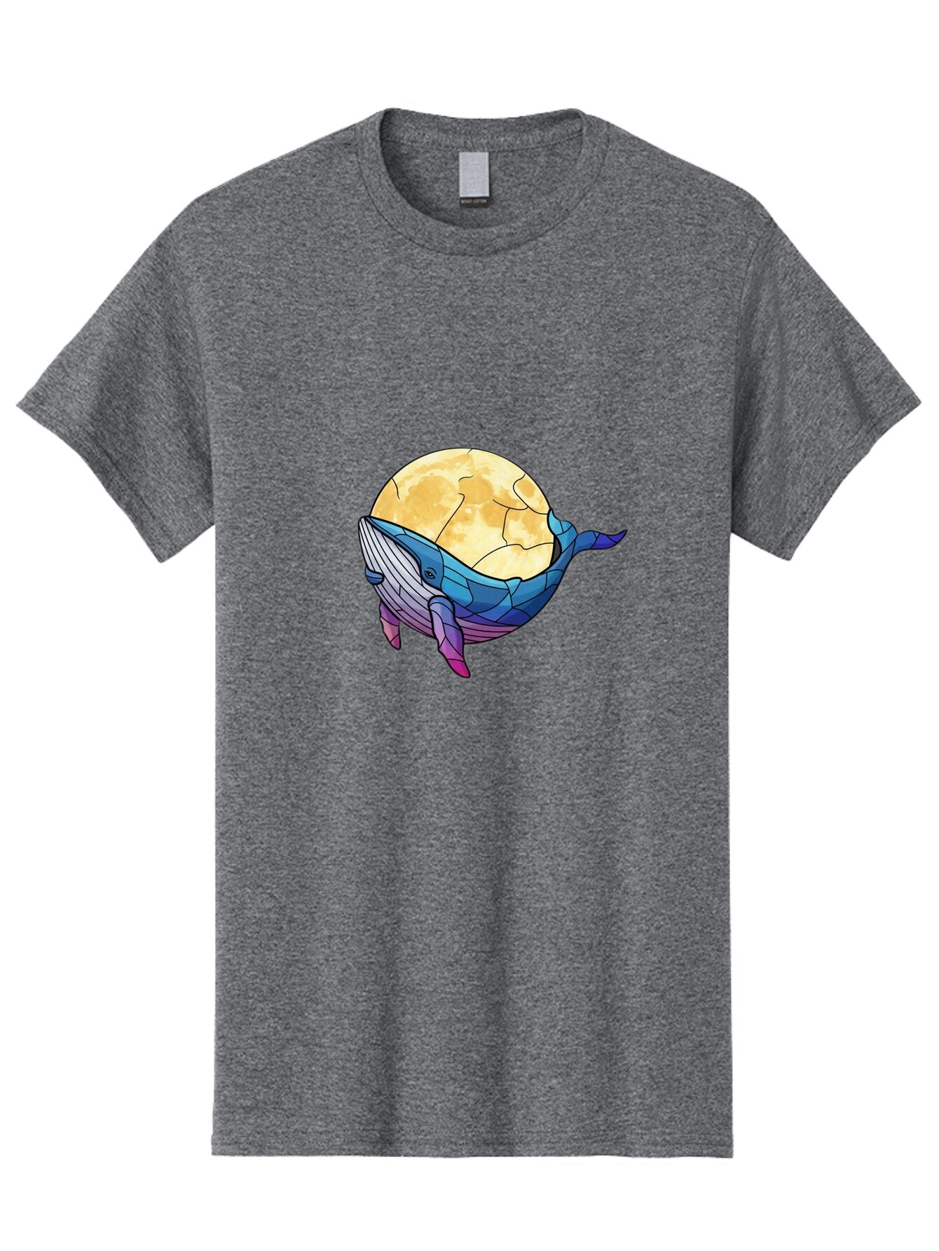 Low-Poly-Whale-And-Moon Men'S Graphic Tee, 100% Cotton, Comfortable Casual Summer Wear, Machine Washable, Vintage Camera, Old Camera, Antique Camera, Black Camera, Classic Photography, Photography Equipment, Nostalgic Device, Film Camera, Bar117 12