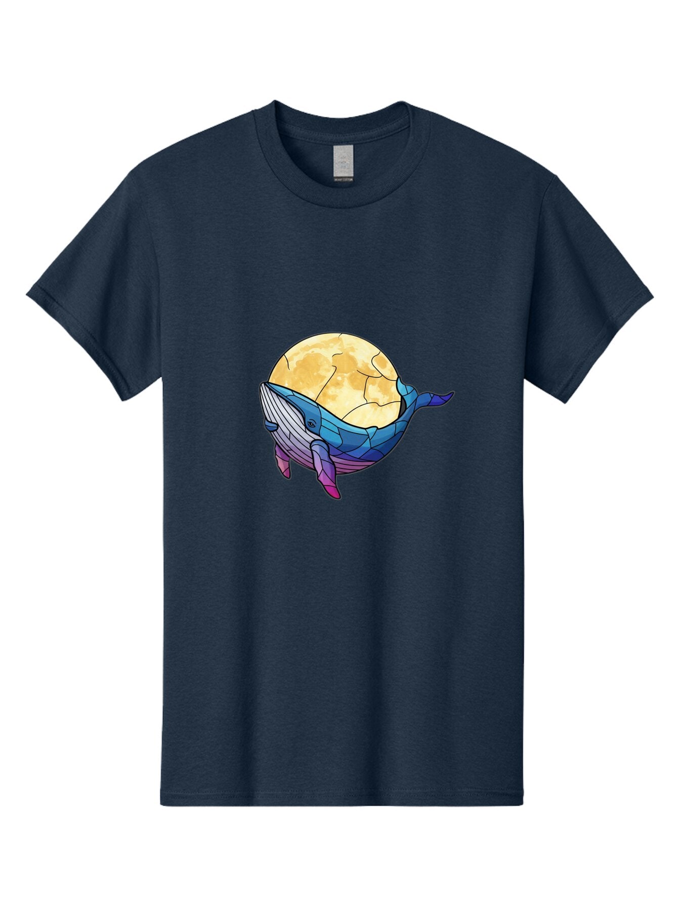 Low-Poly-Whale-And-Moon Men'S Graphic Tee, 100% Cotton, Comfortable Casual Summer Wear, Machine Washable, Vintage Camera, Old Camera, Antique Camera, Black Camera, Classic Photography, Photography Equipment, Nostalgic Device, Film Camera, Bar117 11