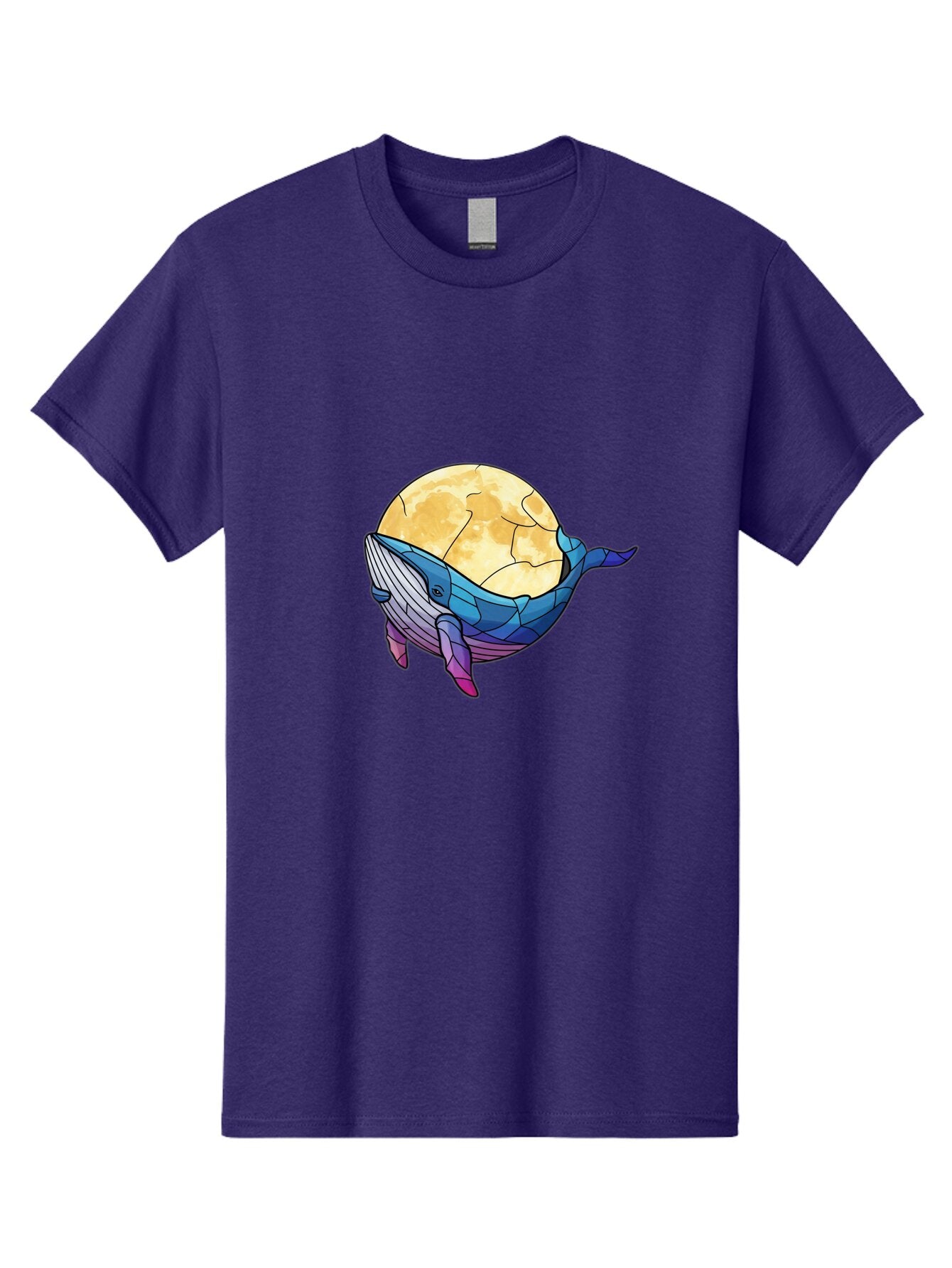 Low-Poly-Whale-And-Moon Men'S Graphic Tee, 100% Cotton, Comfortable Casual Summer Wear, Machine Washable, Vintage Camera, Old Camera, Antique Camera, Black Camera, Classic Photography, Photography Equipment, Nostalgic Device, Film Camera, Bar117 5