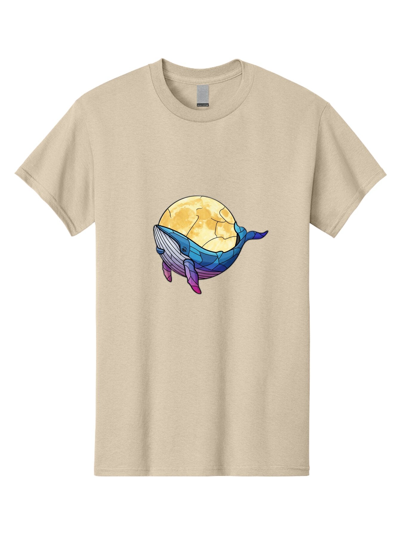 Low-Poly-Whale-And-Moon Men'S Graphic Tee, 100% Cotton, Comfortable Casual Summer Wear, Machine Washable, Vintage Camera, Old Camera, Antique Camera, Black Camera, Classic Photography, Photography Equipment, Nostalgic Device, Film Camera, Bar117 8