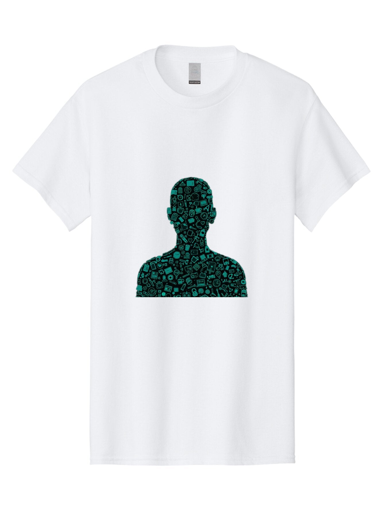 Man-Silhouette Men'S Graphic Tee, 100% Cotton, Comfortable Casual Summer Wear, Machine Washable, Vintage Camera, Old Camera, Antique Camera, Black Camera, Classic Photography, Photography Equipment, Nostalgic Device, Film Camera, Camera Art Bar121 7