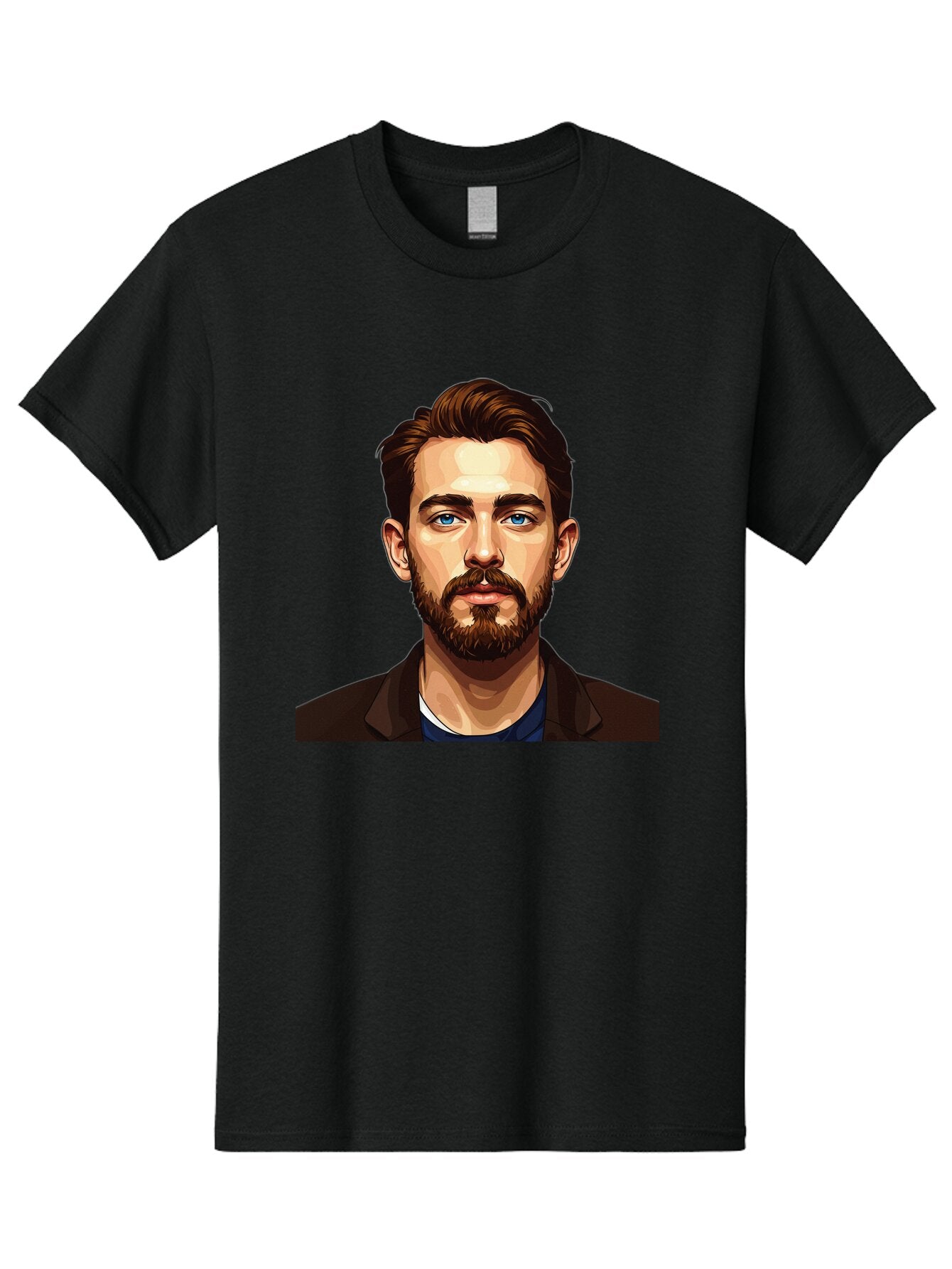 Man-With-Beard Men'S Graphic Tee, 100% Cotton, Comfortable Casual Summer Wear, Machine Washable, Vintage Camera, Old Camera, Antique Camera, Black Camera, Classic Photography, Photography Equipment, Nostalgic Device, Film Camera, Camera Art Bar122 9