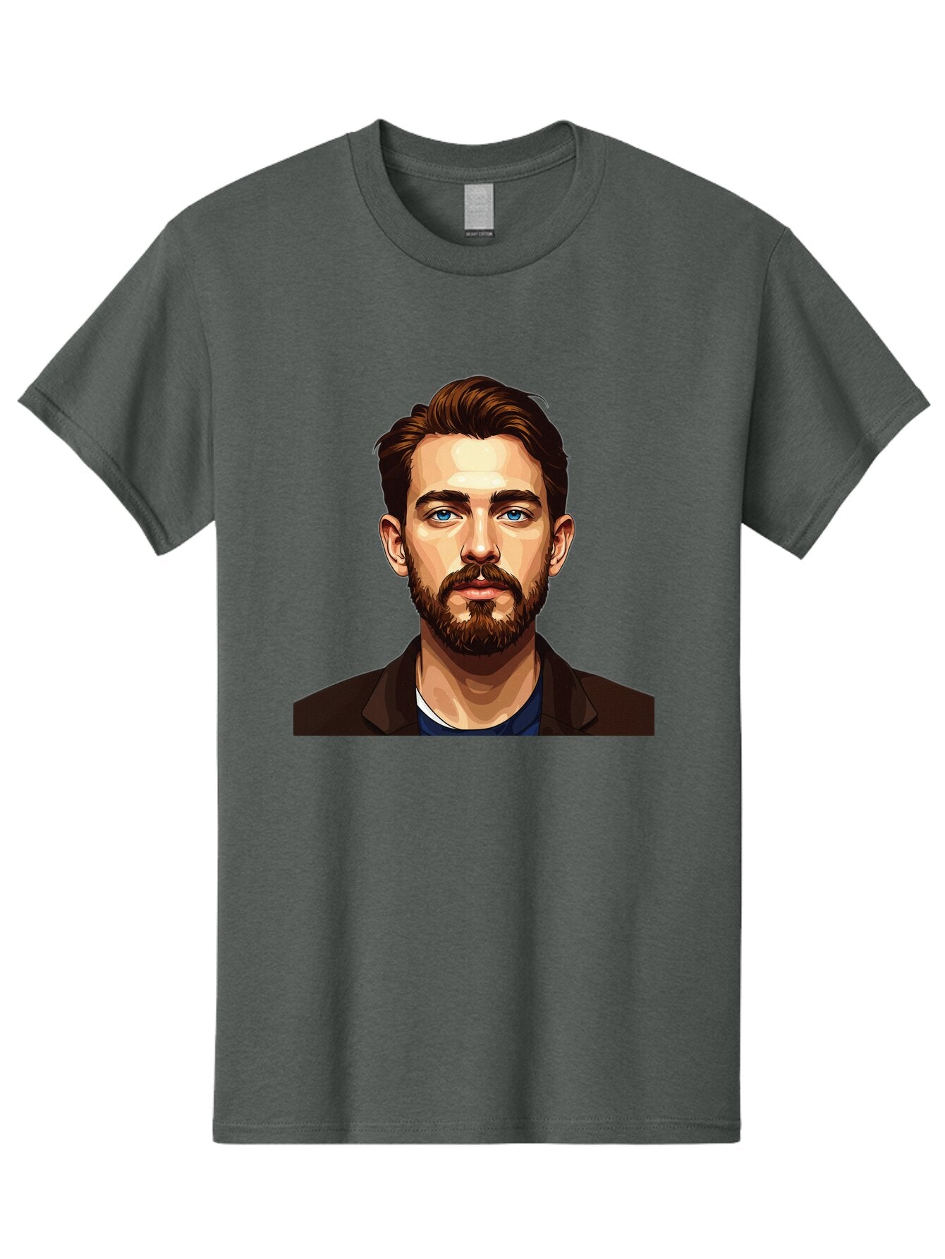 Man-With-Beard Men'S Graphic Tee, 100% Cotton, Comfortable Casual Summer Wear, Machine Washable, Vintage Camera, Old Camera, Antique Camera, Black Camera, Classic Photography, Photography Equipment, Nostalgic Device, Film Camera, Camera Art Bar122 1