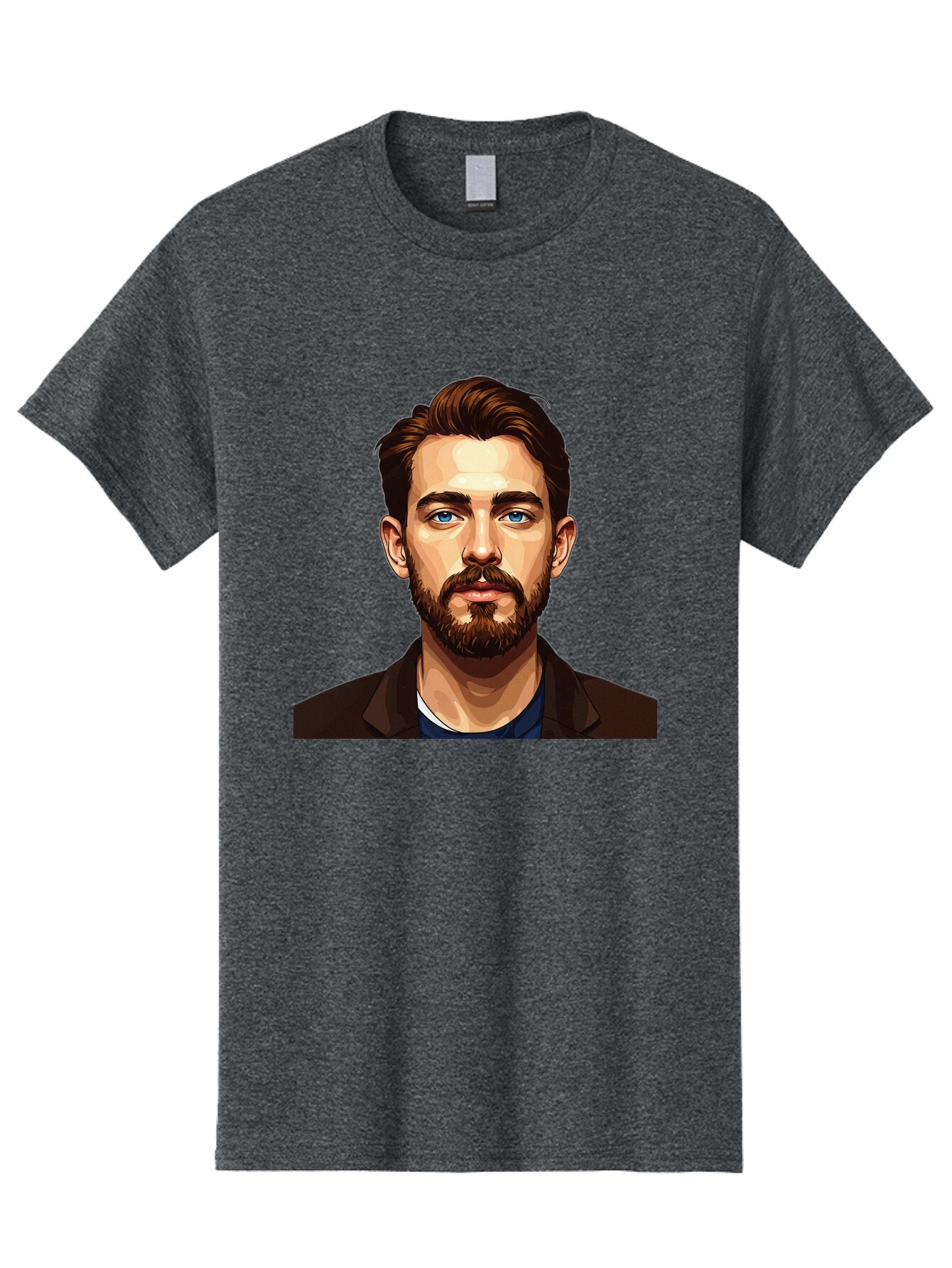 Man-With-Beard Men'S Graphic Tee, 100% Cotton, Comfortable Casual Summer Wear, Machine Washable, Vintage Camera, Old Camera, Antique Camera, Black Camera, Classic Photography, Photography Equipment, Nostalgic Device, Film Camera, Camera Art Bar122 5