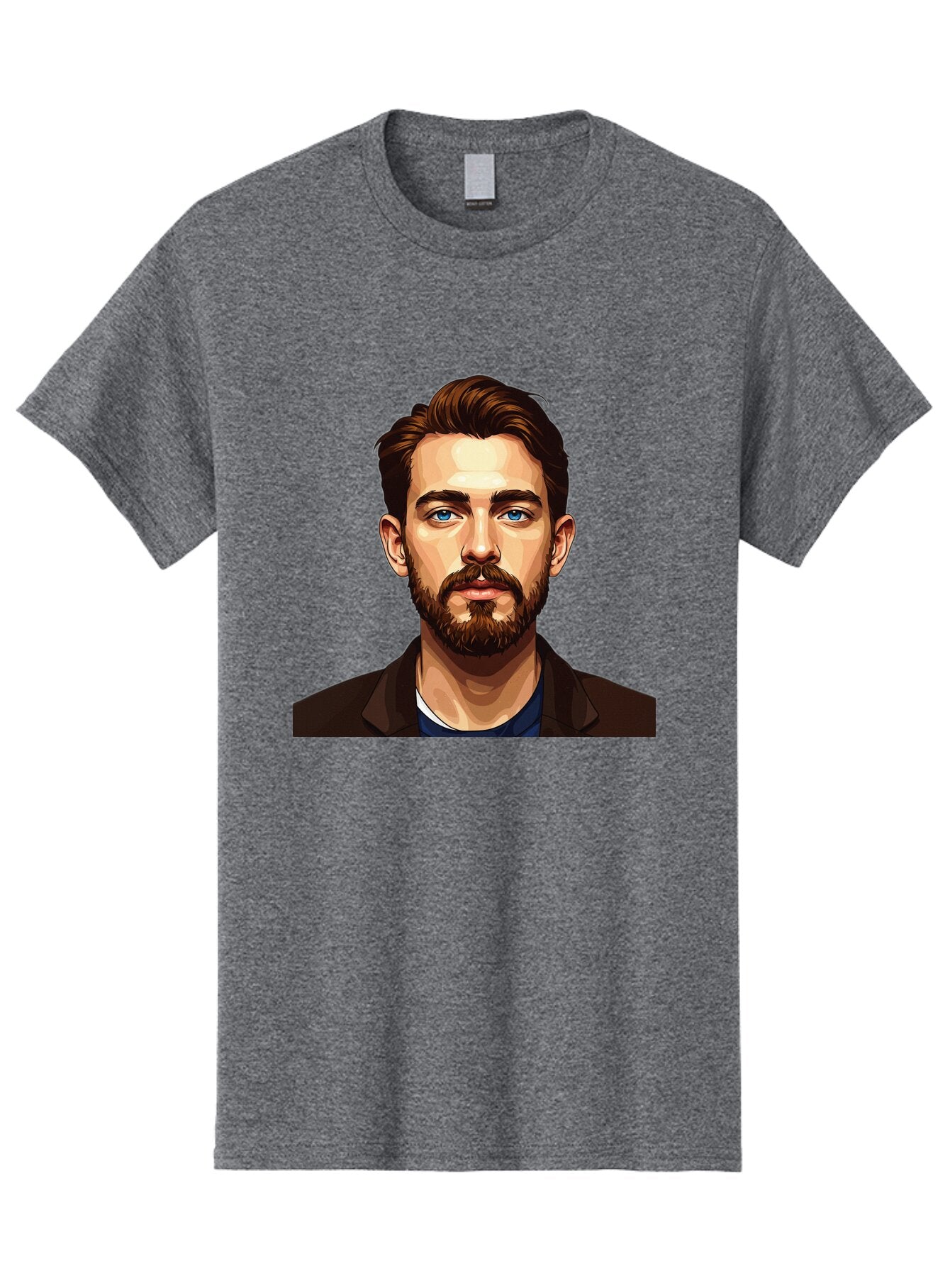 Man-With-Beard Men'S Graphic Tee, 100% Cotton, Comfortable Casual Summer Wear, Machine Washable, Vintage Camera, Old Camera, Antique Camera, Black Camera, Classic Photography, Photography Equipment, Nostalgic Device, Film Camera, Camera Art Bar122 15