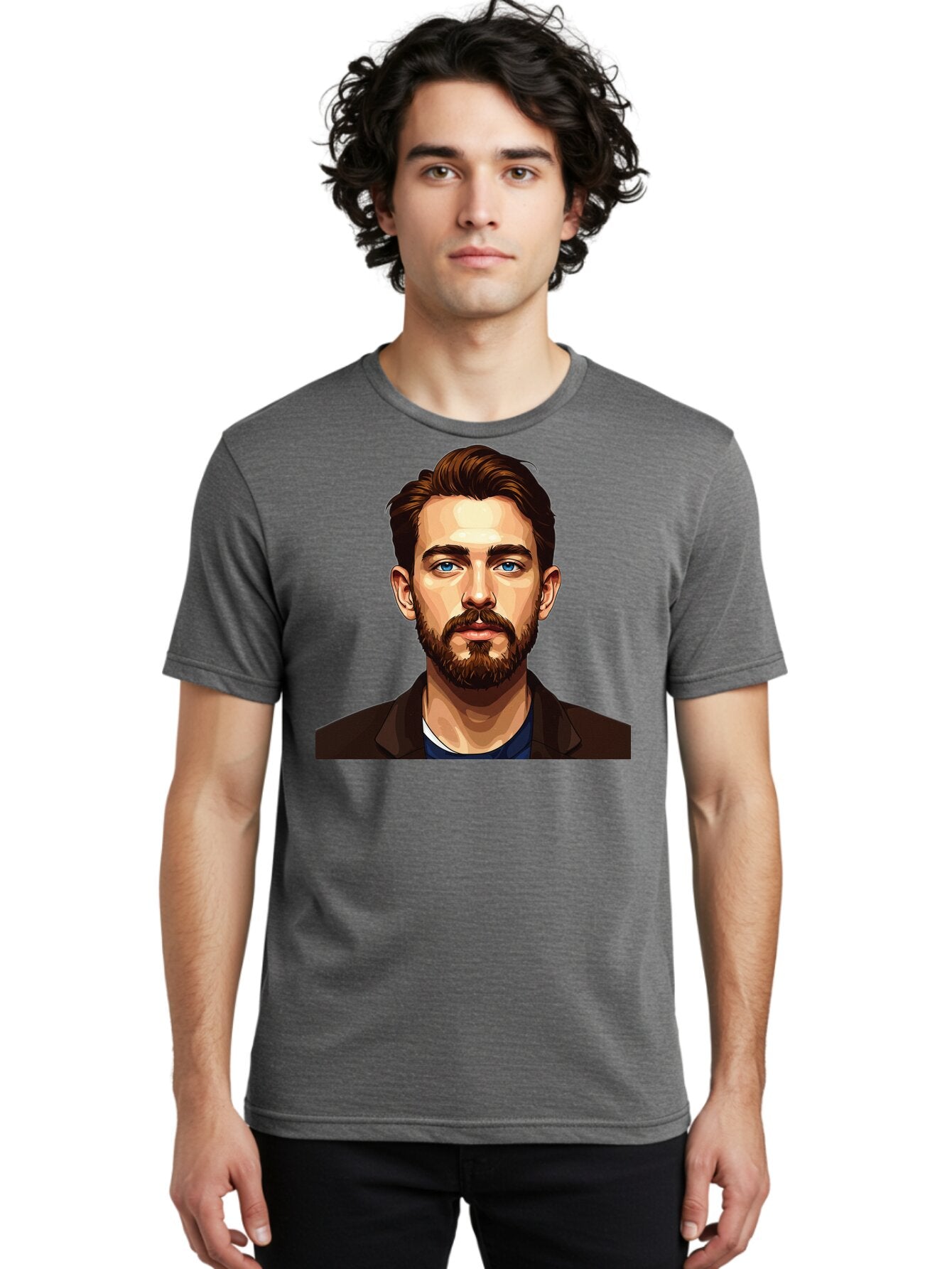 Man-With-Beard Men'S Graphic Tee, 100% Cotton, Comfortable Casual Summer Wear, Machine Washable, Vintage Camera, Old Camera, Antique Camera, Black Camera, Classic Photography, Photography Equipment, Nostalgic Device, Film Camera, Camera Art Bar122 30