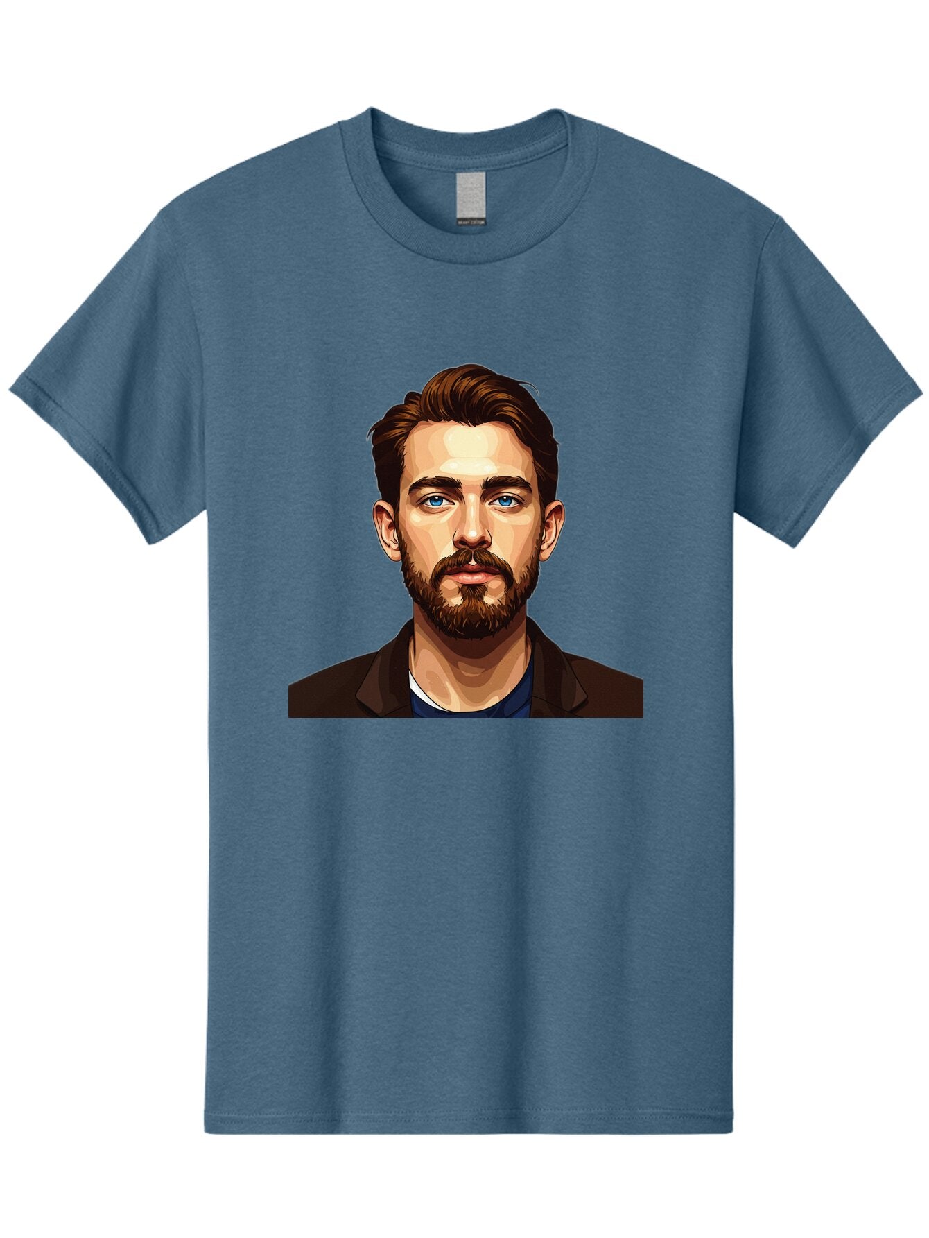 Man-With-Beard Men'S Graphic Tee, 100% Cotton, Comfortable Casual Summer Wear, Machine Washable, Vintage Camera, Old Camera, Antique Camera, Black Camera, Classic Photography, Photography Equipment, Nostalgic Device, Film Camera, Camera Art Bar122 3