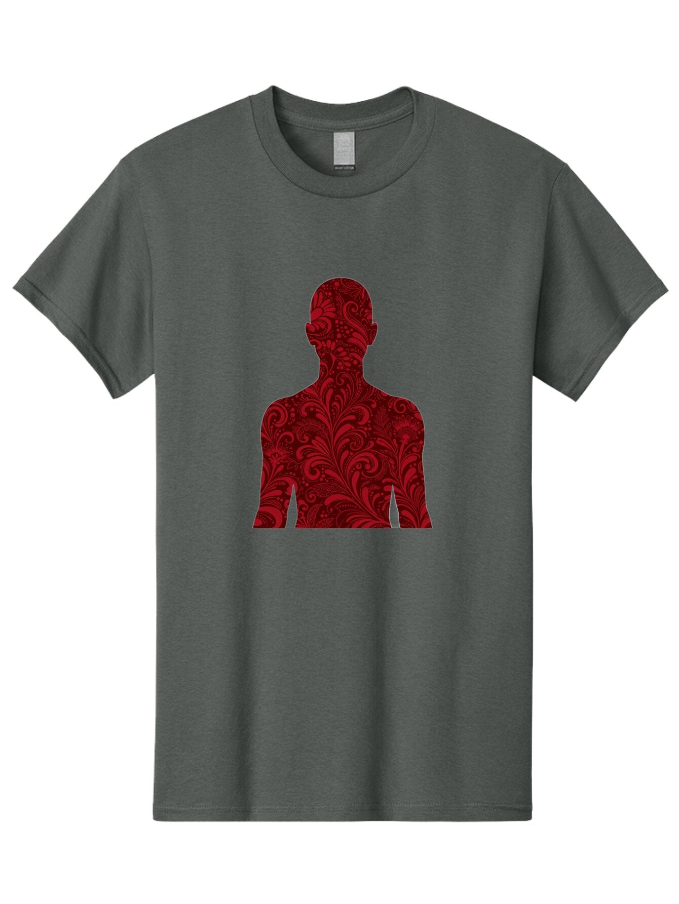 Man-With-Floral-Tattoo Men'S Graphic Tee, 100% Cotton, Comfortable Casual Summer Wear, Machine Washable, Vintage Camera, Old Camera, Antique Camera, Black Camera, Classic Photography, Photography Equipment, Nostalgic Device, Film Camera, Bar123 3