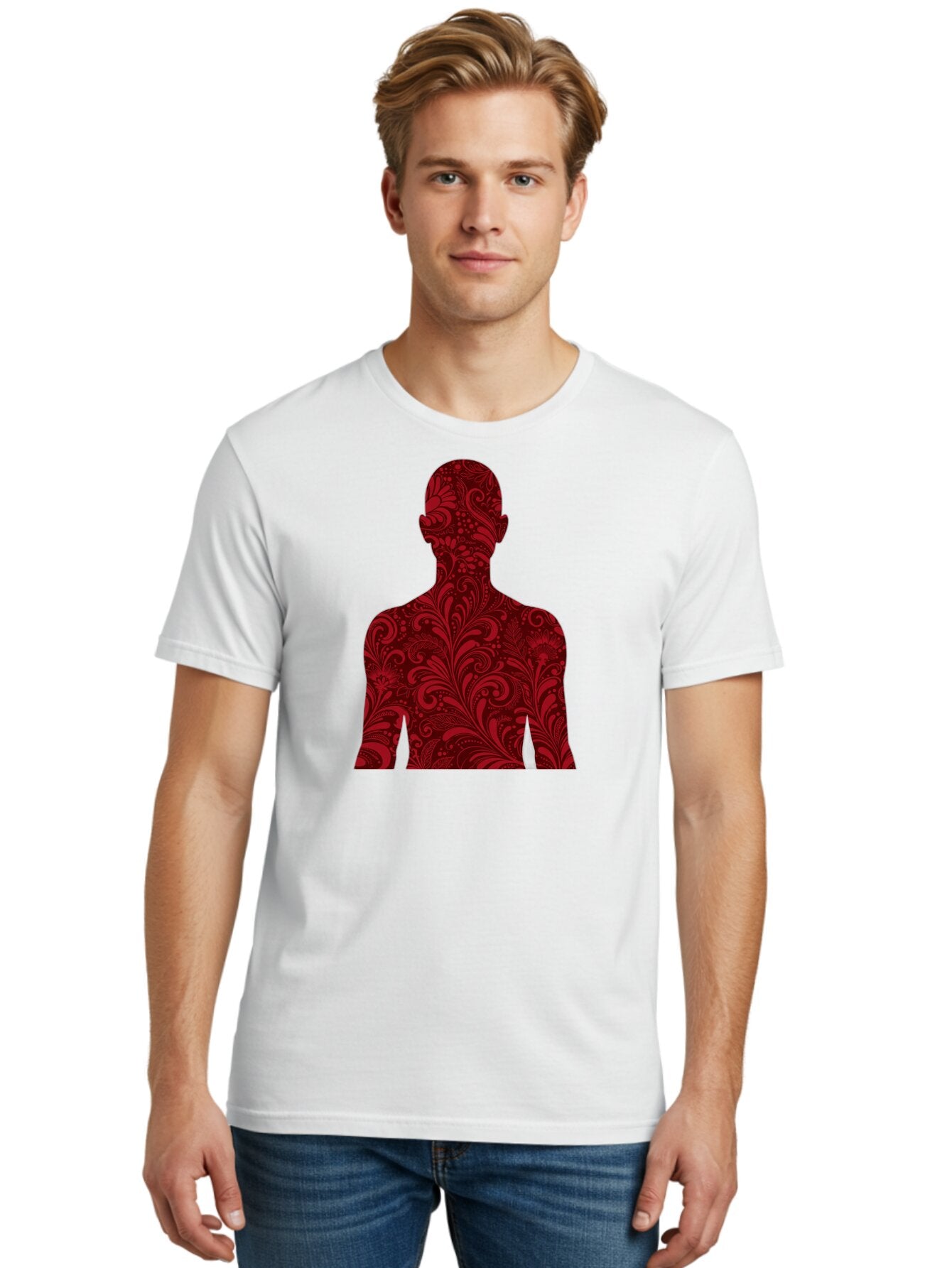 Man-With-Floral-Tattoo Men'S Graphic Tee, 100% Cotton, Comfortable Casual Summer Wear, Machine Washable, Vintage Camera, Old Camera, Antique Camera, Black Camera, Classic Photography, Photography Equipment, Nostalgic Device, Film Camera, Bar123 19