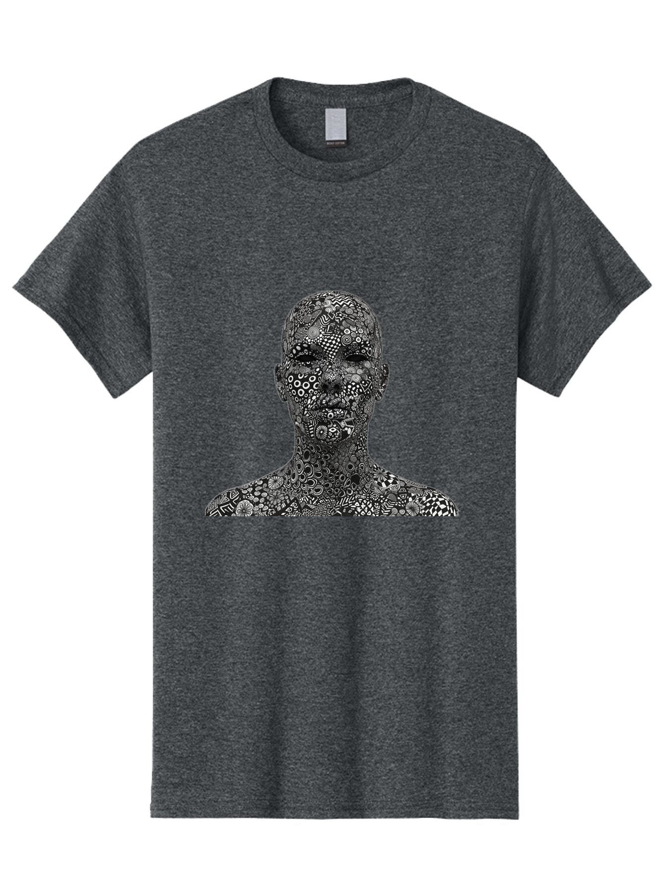 Man-With-Geometric-Patterns Men'S Graphic Tee, 100% Cotton, Comfortable Casual Summer Wear, Machine Washable, Vintage Camera, Old Camera, Antique Camera, Black Camera, Classic Photography, Photography Equipment, Nostalgic Device, Film Camera, Bar124 3