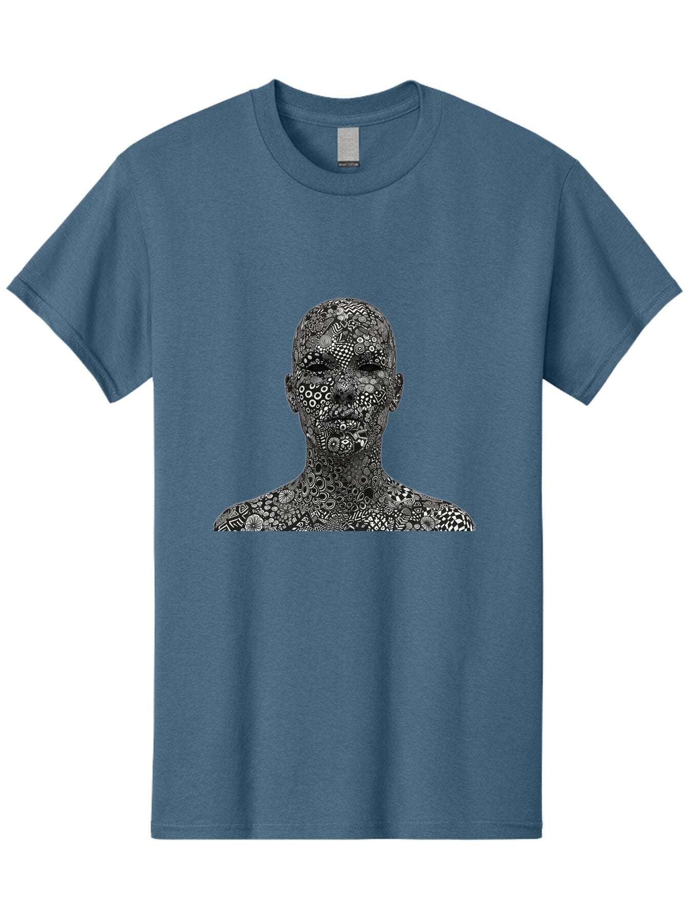Man-With-Geometric-Patterns Men'S Graphic Tee, 100% Cotton, Comfortable Casual Summer Wear, Machine Washable, Vintage Camera, Old Camera, Antique Camera, Black Camera, Classic Photography, Photography Equipment, Nostalgic Device, Film Camera, Bar124 10