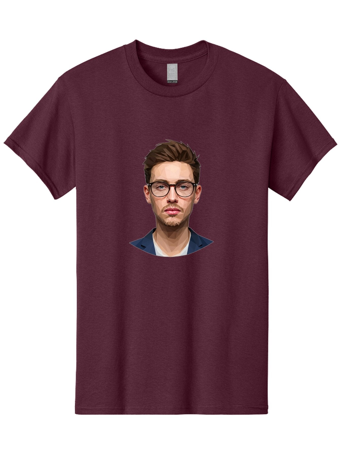 Man-With-Glasses Men'S Graphic Tee, 100% Cotton, Comfortable Casual Summer Wear, Machine Washable, Vintage Camera, Old Camera, Antique Camera, Black Camera, Classic Photography, Photography Equipment, Nostalgic Device, Film Camera, Camera Art Bar125 3
