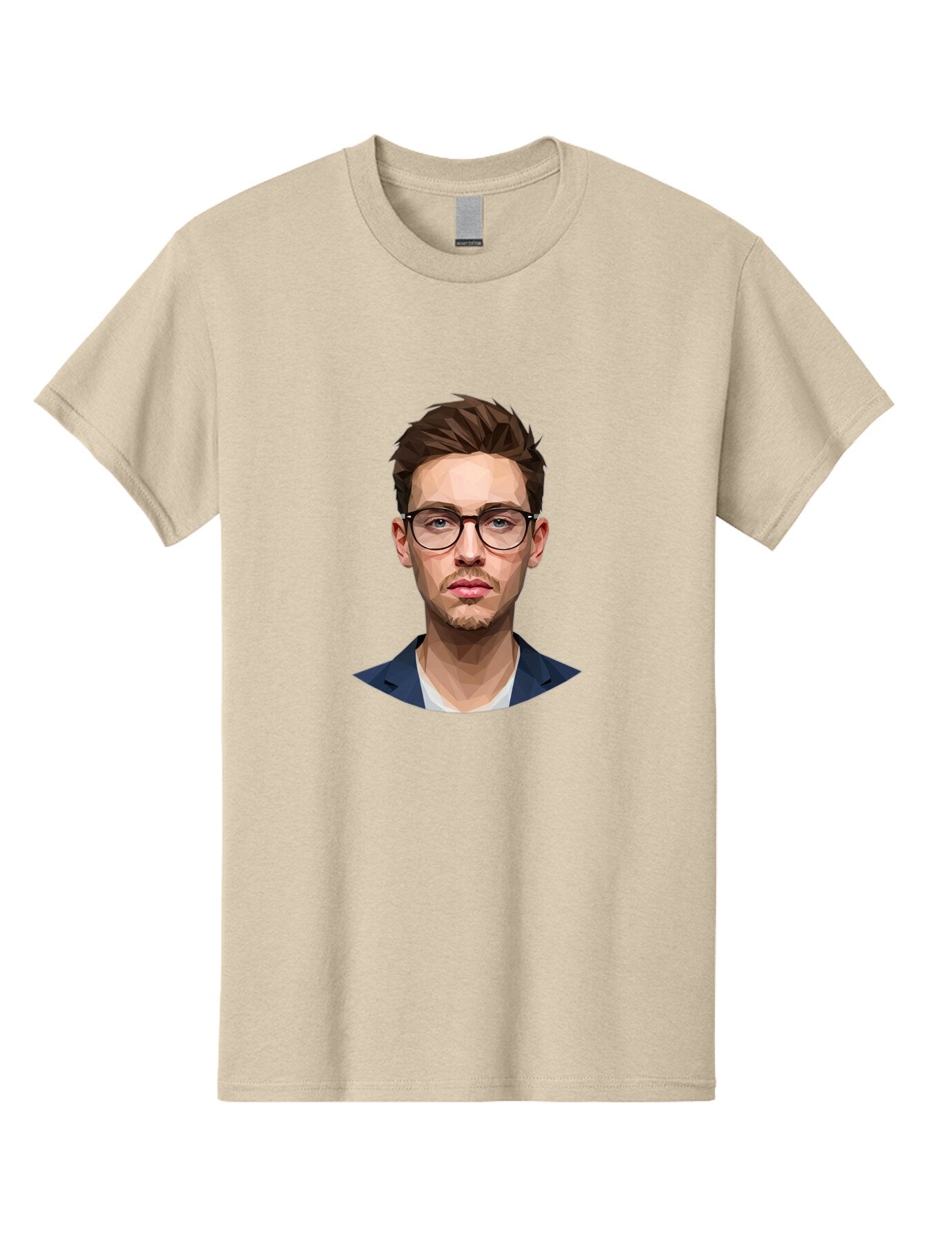 Man-With-Glasses Men'S Graphic Tee, 100% Cotton, Comfortable Casual Summer Wear, Machine Washable, Vintage Camera, Old Camera, Antique Camera, Black Camera, Classic Photography, Photography Equipment, Nostalgic Device, Film Camera, Camera Art Bar125 11