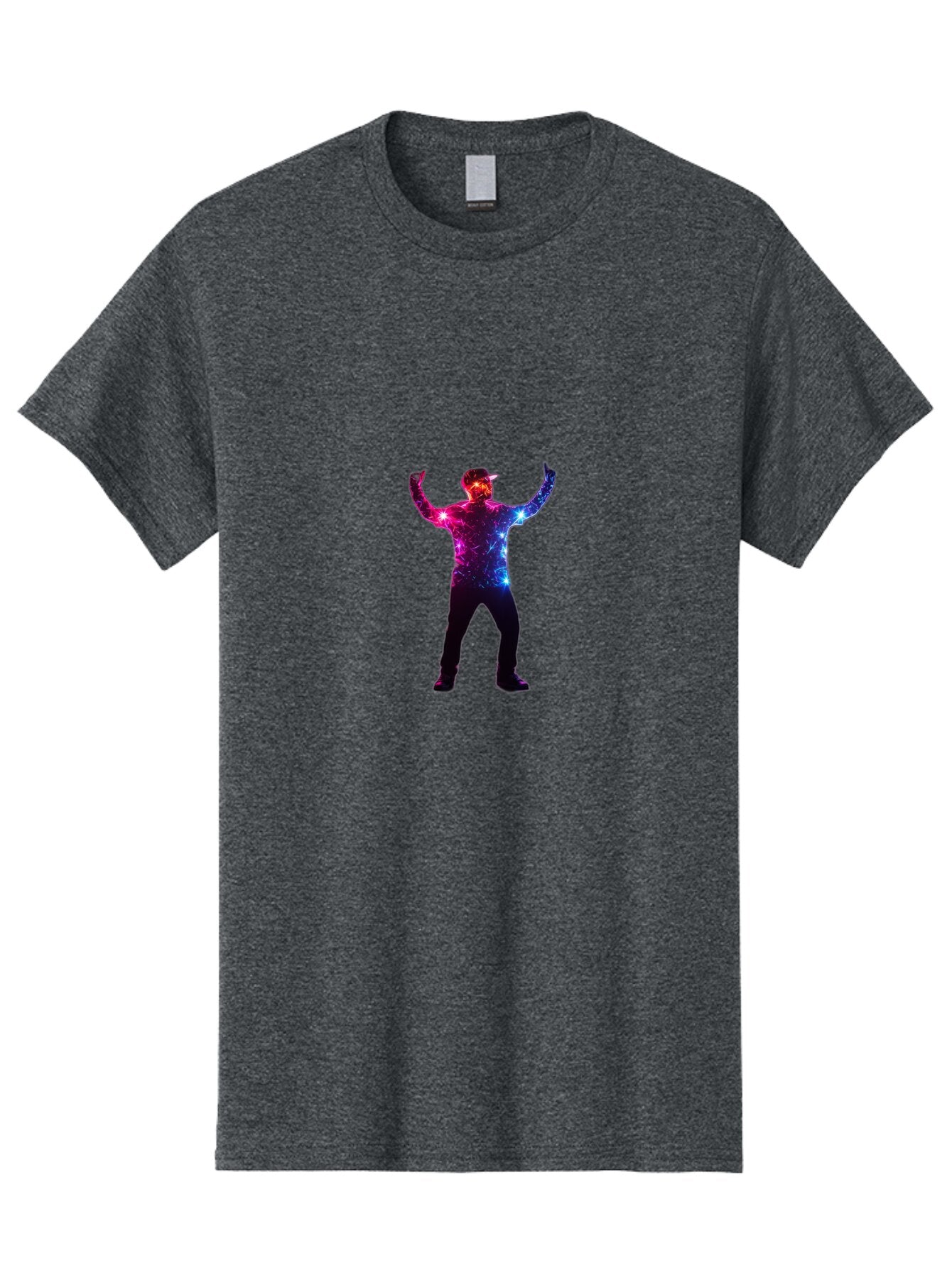 Man-With-Neon-Lights Men'S Graphic Tee, 100% Cotton, Comfortable Casual Summer Wear, Machine Washable, Vintage Camera, Old Camera, Antique Camera, Black Camera, Classic Photography, Photography Equipment, Nostalgic Device, Film Camera, Bar126 1