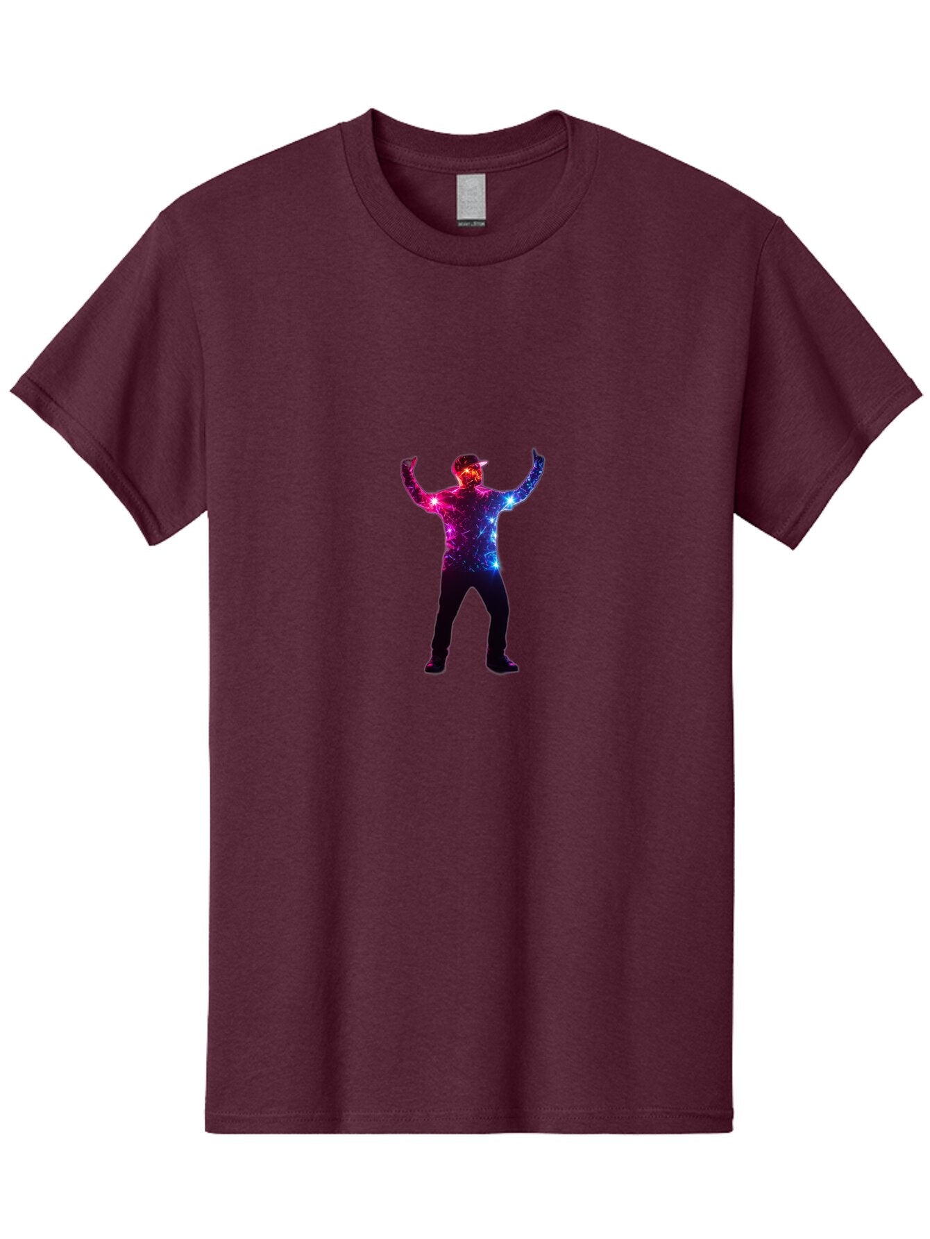 Man-With-Neon-Lights Men'S Graphic Tee, 100% Cotton, Comfortable Casual Summer Wear, Machine Washable, Vintage Camera, Old Camera, Antique Camera, Black Camera, Classic Photography, Photography Equipment, Nostalgic Device, Film Camera, Bar126 11
