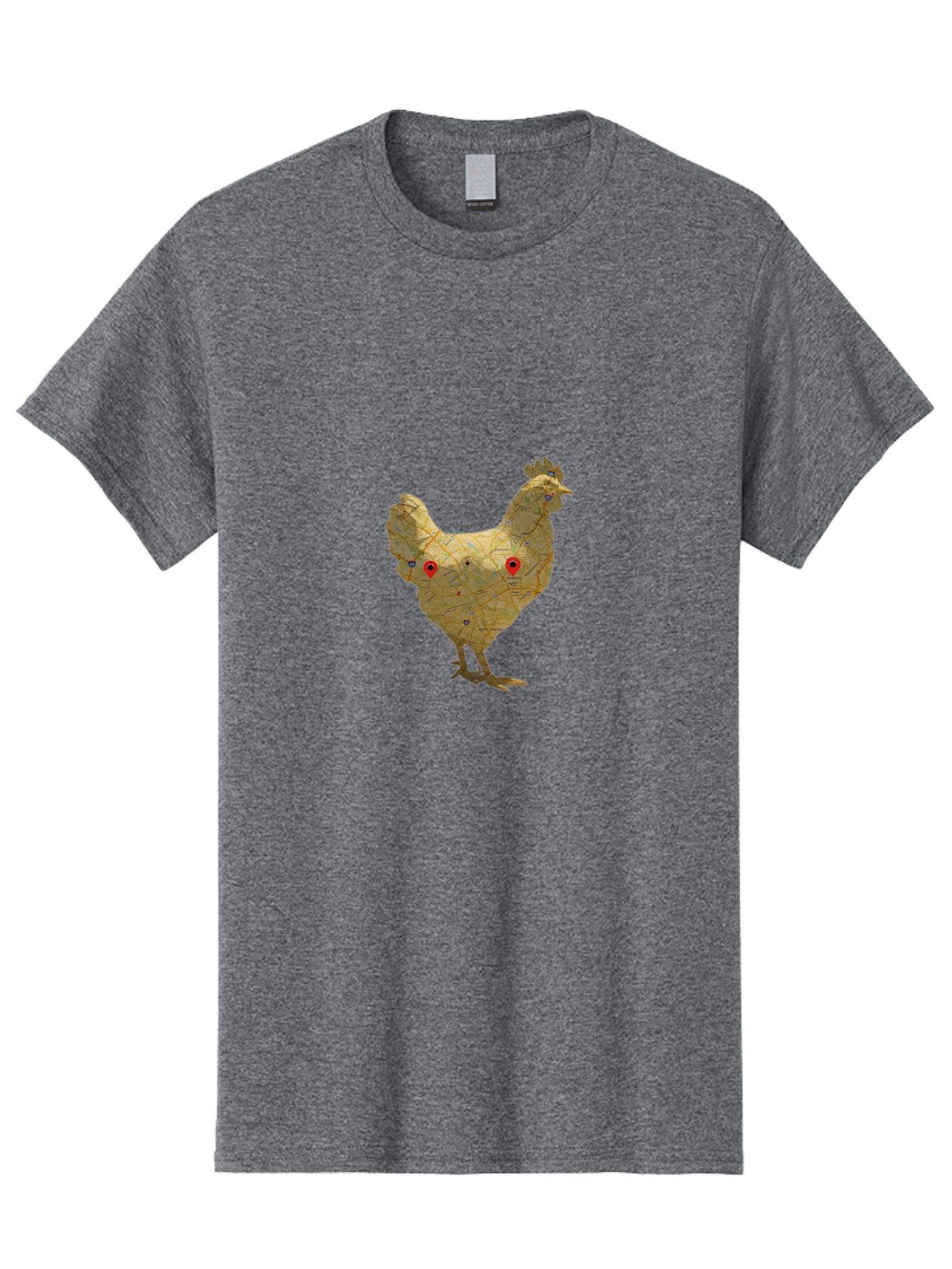 Map-Chicken Men'S Graphic Tee, 100% Cotton, Comfortable Casual Summer Wear, Machine Washable, Vintage Camera, Old Camera, Antique Camera, Black Camera, Classic Photography, Photography Equipment, Nostalgic Device, Film Camera, Camera Art Bar127 10