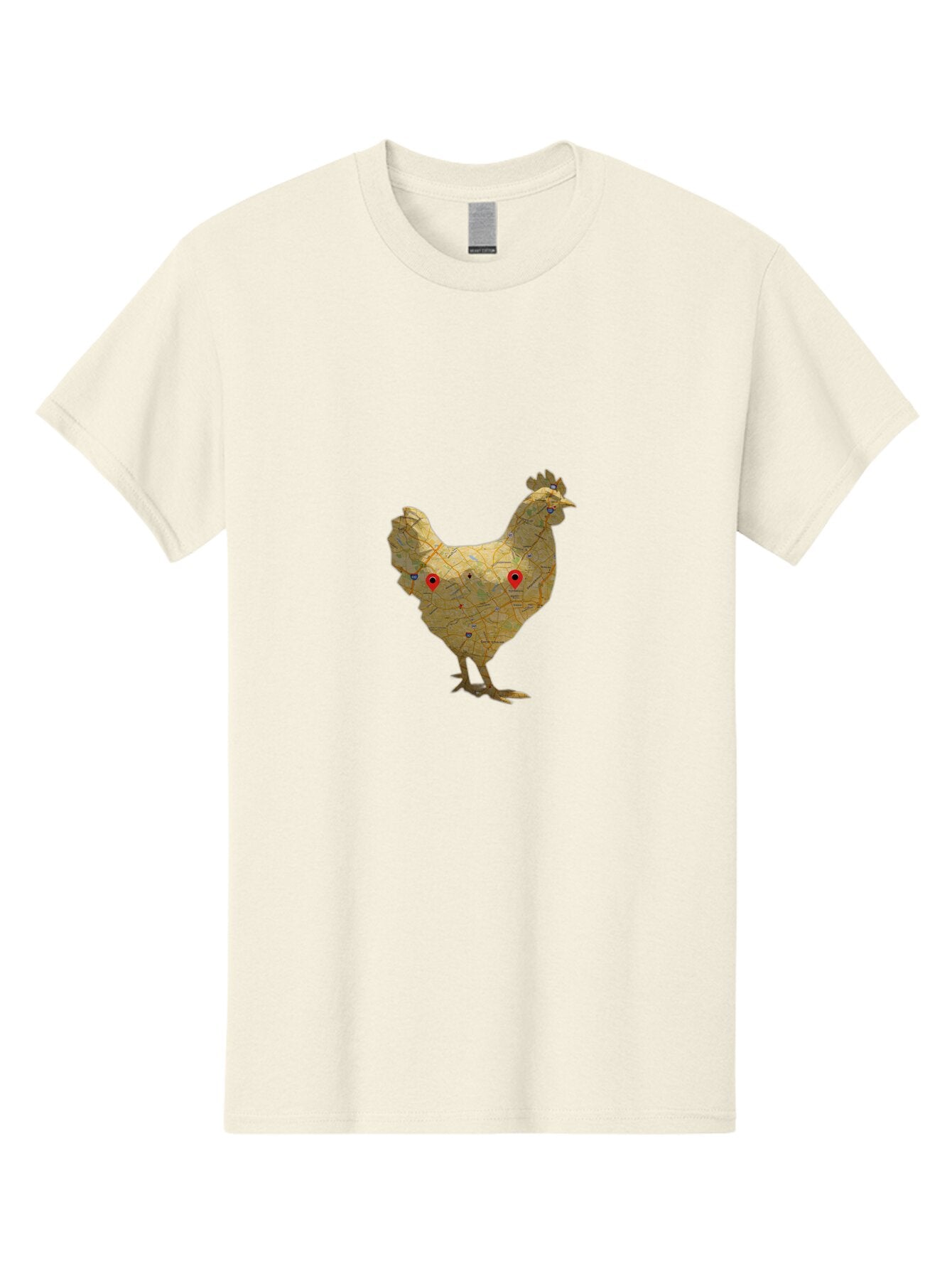 Map-Chicken Men'S Graphic Tee, 100% Cotton, Comfortable Casual Summer Wear, Machine Washable, Vintage Camera, Old Camera, Antique Camera, Black Camera, Classic Photography, Photography Equipment, Nostalgic Device, Film Camera, Camera Art Bar127 8